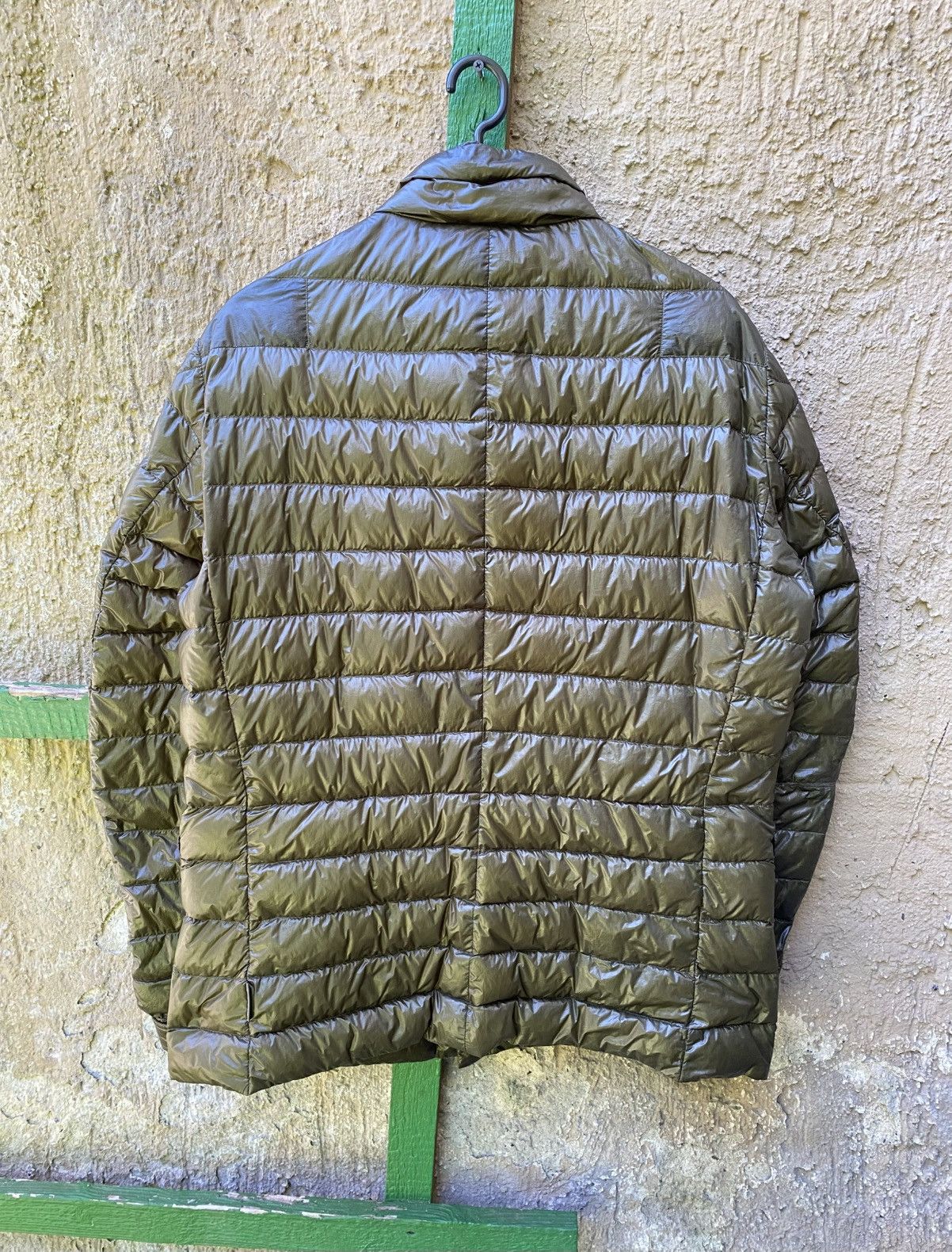 Moncler Moncler Omer Jacket Light Down Quilted Size 3 Olive Color Size US L / EU 52-54 / 3 - 14 Thumbnail