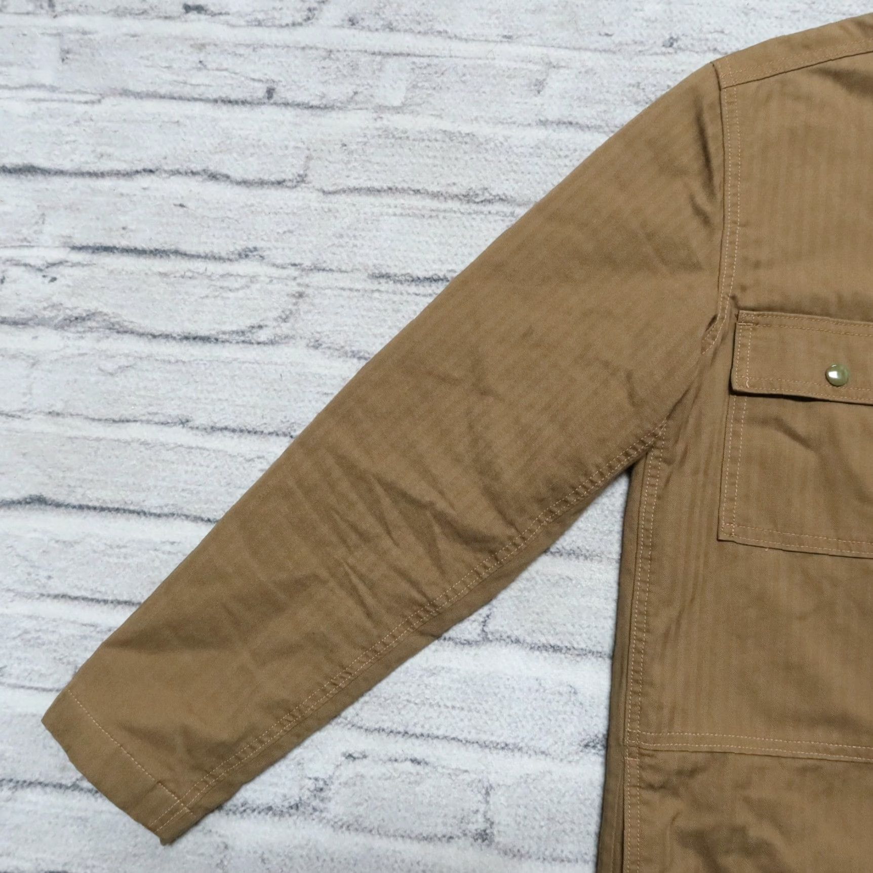 Wallace & Barnes J.Crew Wallace & Barnes Military Jacket Size Small Olive Drab Mens Size US S / EU 44-46 / 1 - 4 Thumbnail