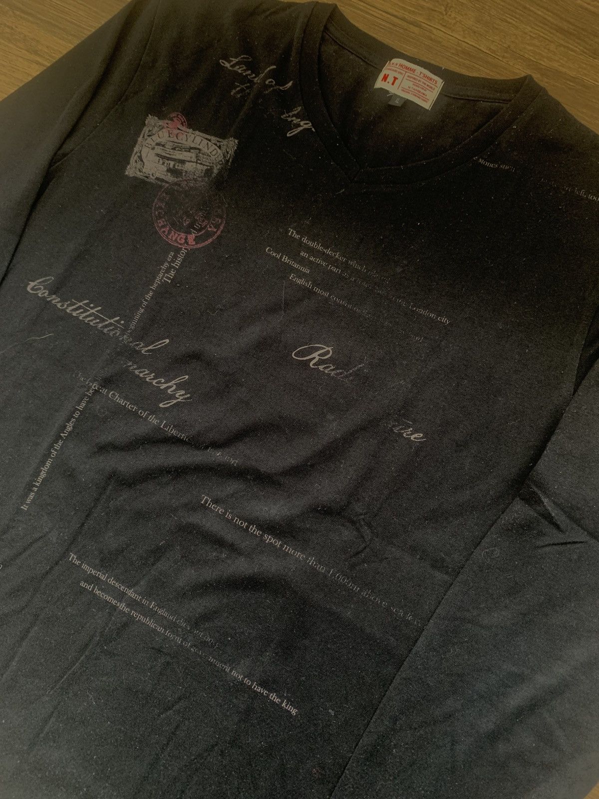 Japanese Brand 2000s japanese archive a.v.v homme y2k longsleeve tee Size US XL / EU 56 / 4 - 2 Thumbnail