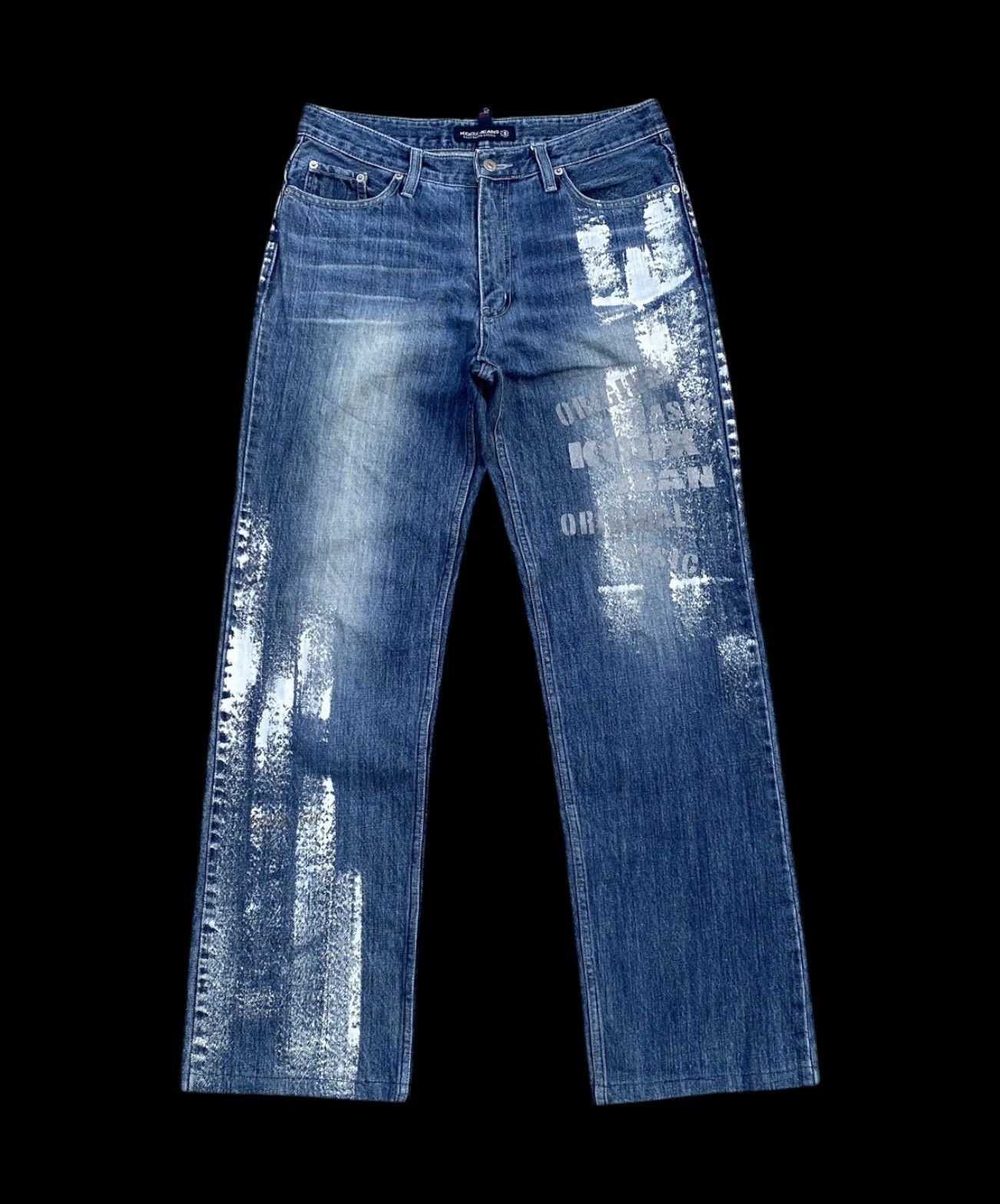 20471120 × 5351 POUR LES HOMMES × Japanese Brand Koox Jean painter straight cut japanese brand style W32x31 Size US 32 / EU 48 - 2 Thumbnail