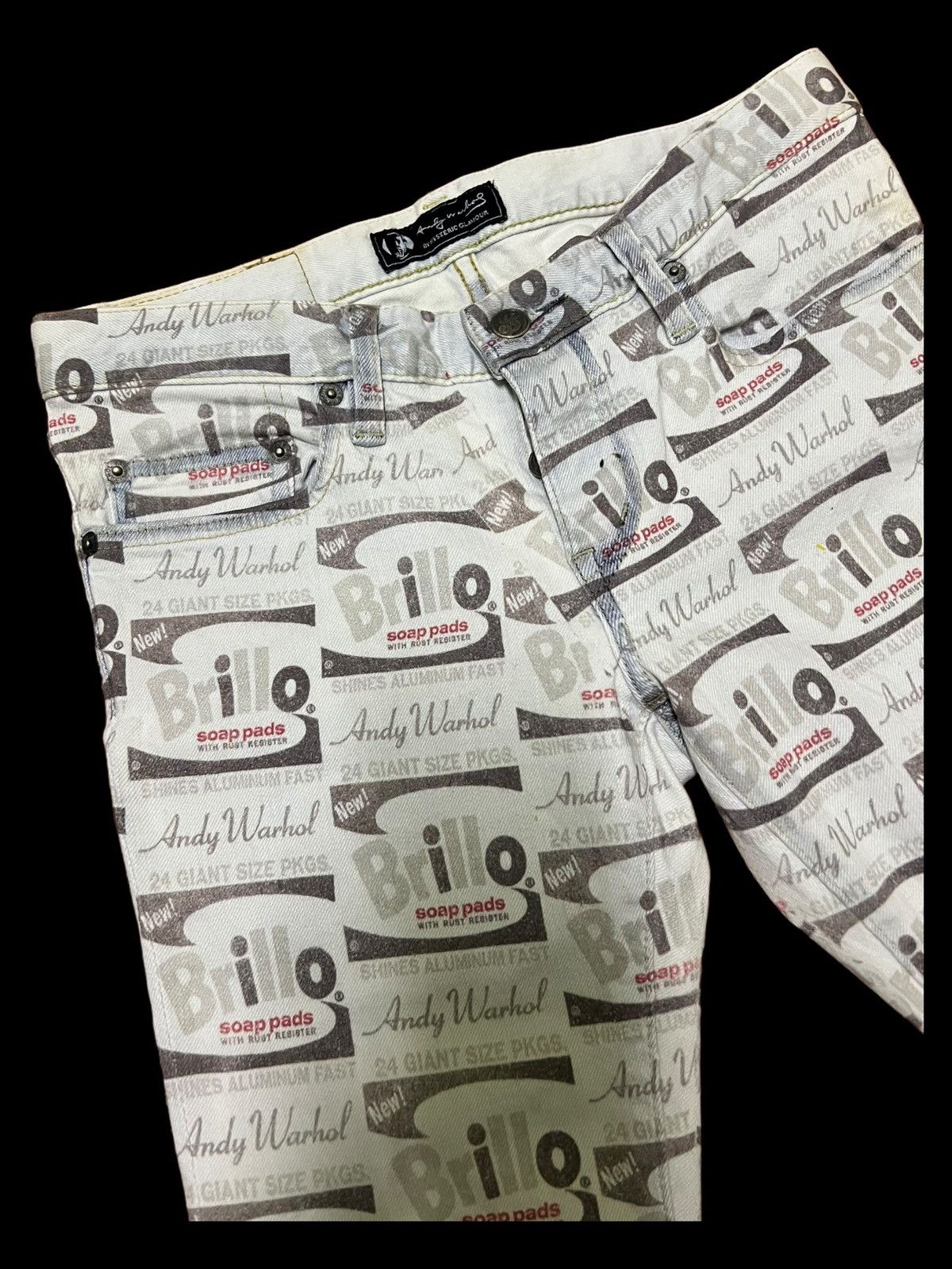 Andy Warhol × Hysteric Glamour × Japanese Brand HYSTERIC GLAMOUR X ANDY WARHOL JAPANESE BRAND DENIM Size US 30 / EU 46 - 12 Thumbnail