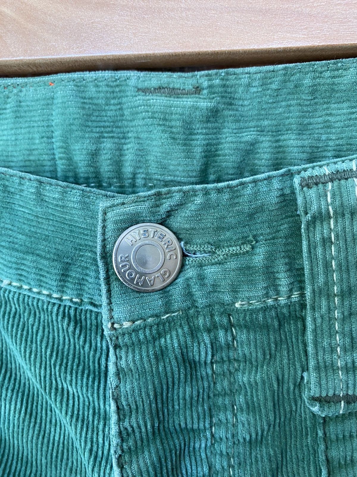 Hysteric Glamour 1990s Hysteric Glamour Flare Bush pants Size 28" / US 6 / IT 42 - 8 Thumbnail