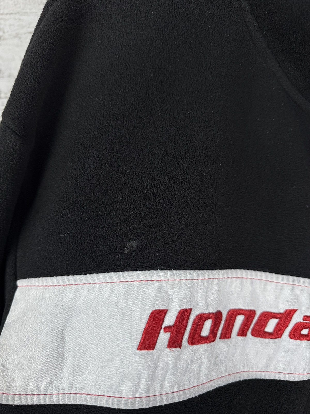 Honda Mens Vintage Honda Racing fleece jacket olympic full zip Size US XL / EU 56 / 4 - 8 Thumbnail