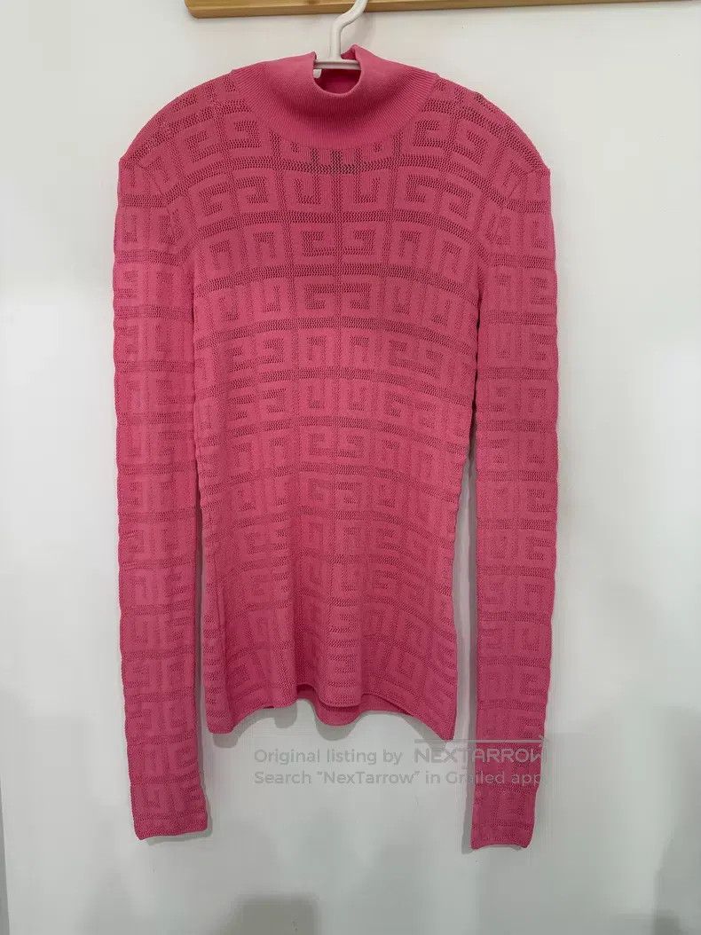 Givenchy Givenchy Logo jacquard knit sweater Size S / US 4 / IT 40 - 1 Thumbnail