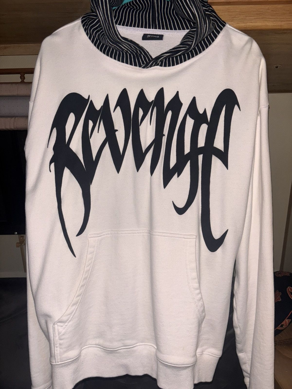 Revenge Revenge White Skull Hoodie Size US M / EU 48-50 / 2 - 1 Thumbnail