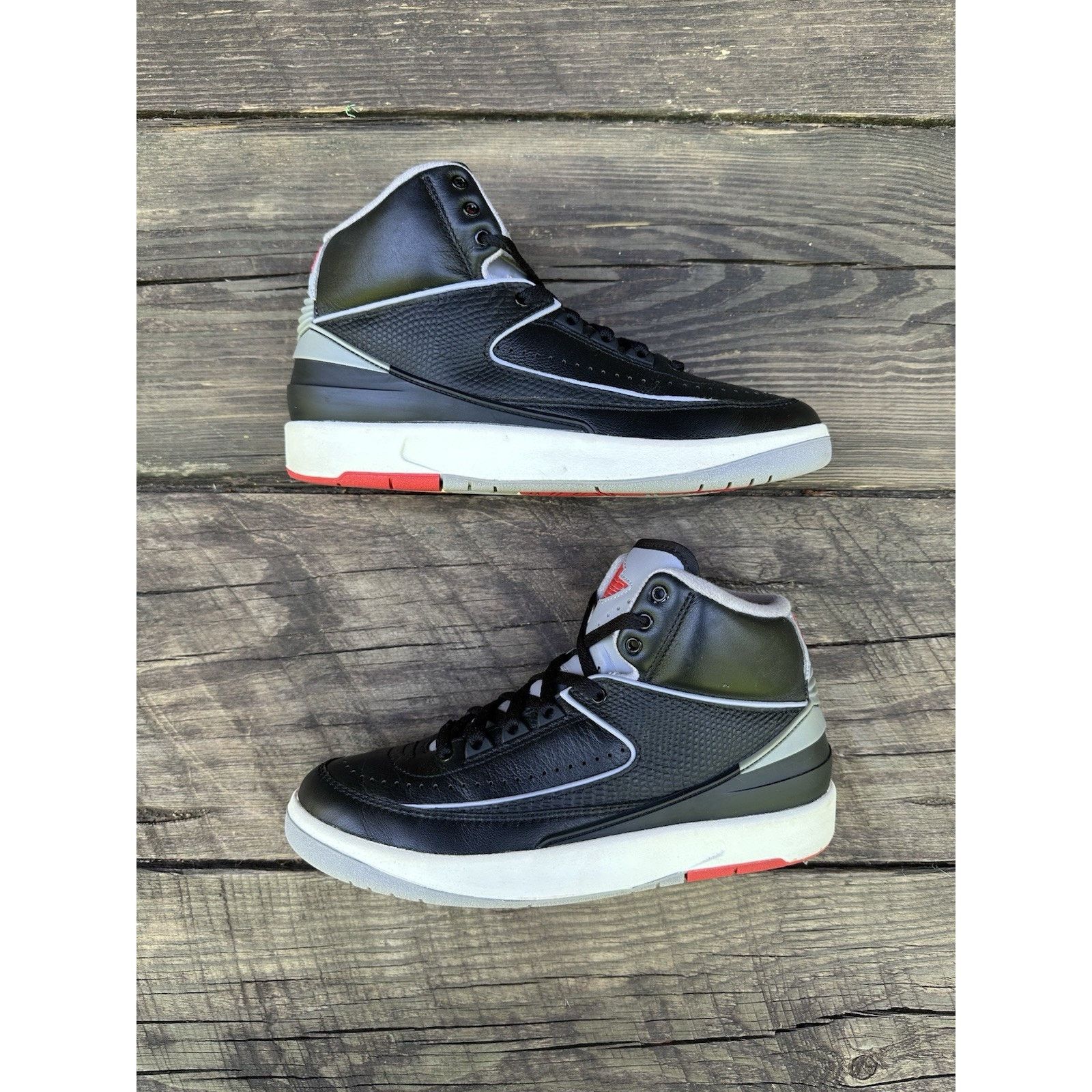 Jordan Brand Jordan 2 Retro Black Cement GS - Size 6.5y Size US 6.5 / EU 39-40 - 2 Thumbnail