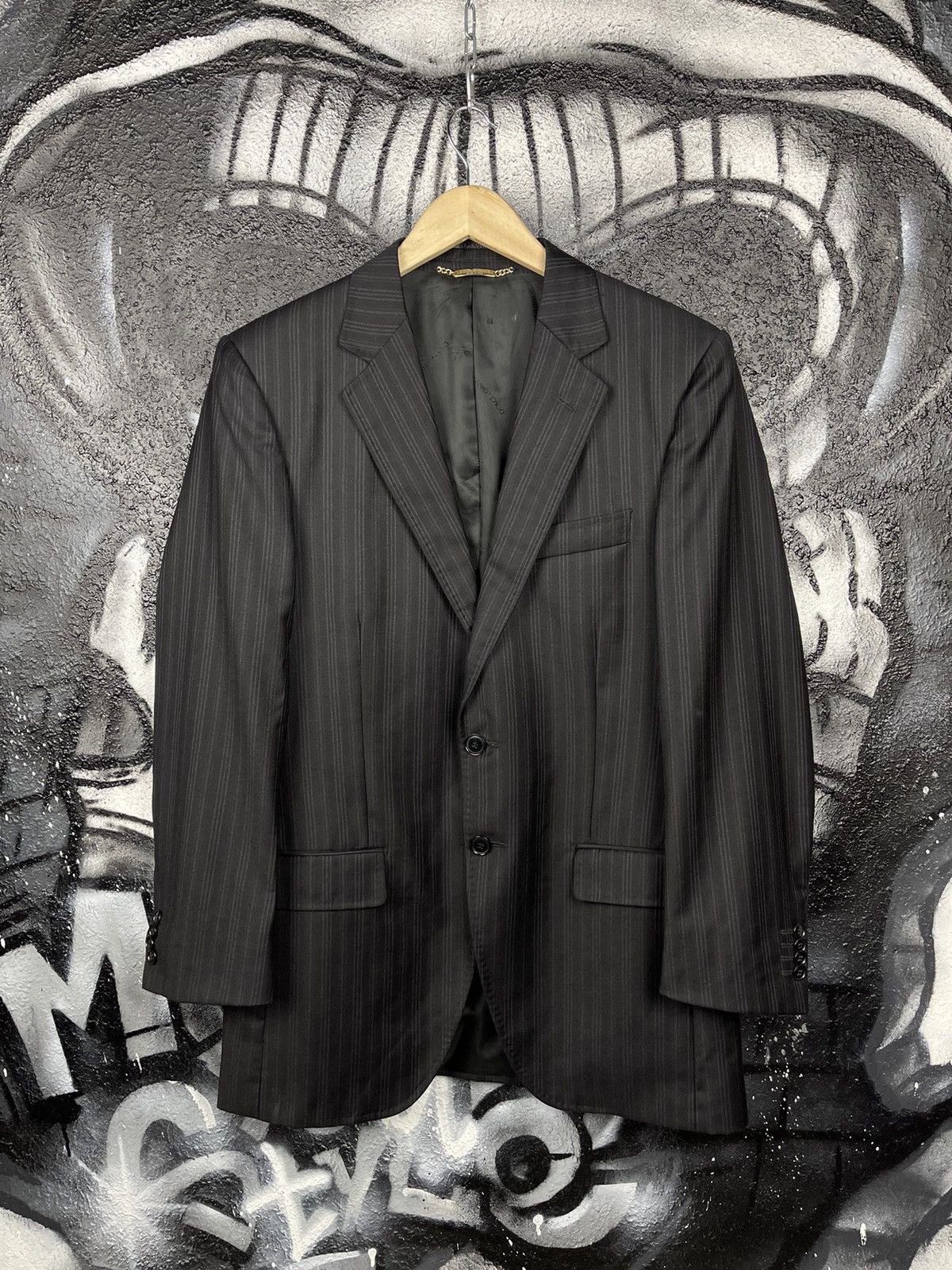 Dolce & Gabbana Dolce&Gabbana Vintage Luxury Italian Suit 2 Piece Virgin Wool Men’s Size 48 Size 48R - 2 Thumbnail