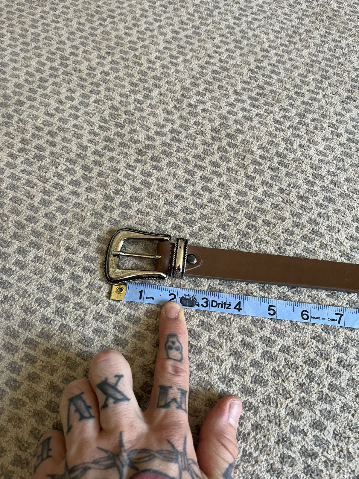From The First From The First Western Belt size 90cm Size 32 - 3 Thumbnail