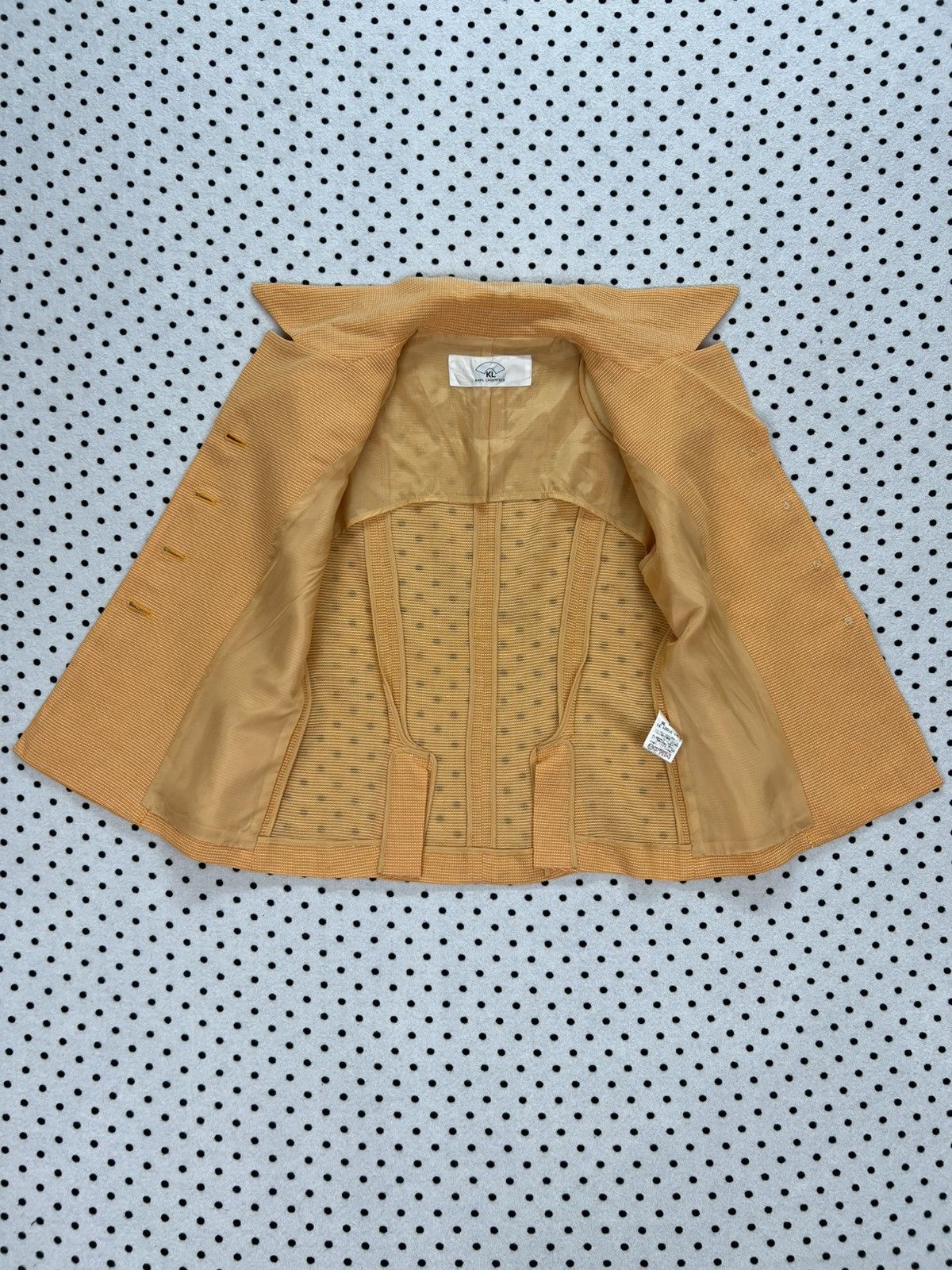 Karl Lagerfeld Karl Lagerfeld Mesh Coat Size S / US 4 / IT 40 - 7 Thumbnail