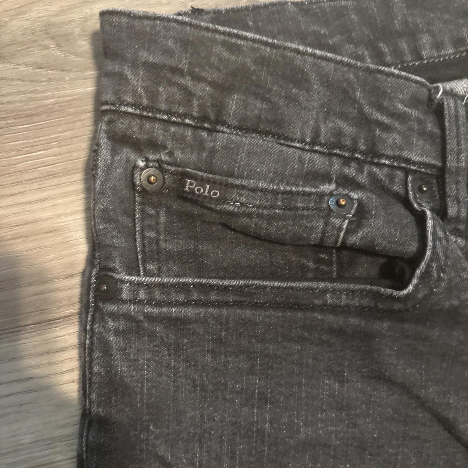 Polo Ralph Lauren Polo Ralph Lauren Vintage Pants Black Denim Size 32x34 90’s Size 24" / US 00 / IT 34 - 3 Thumbnail