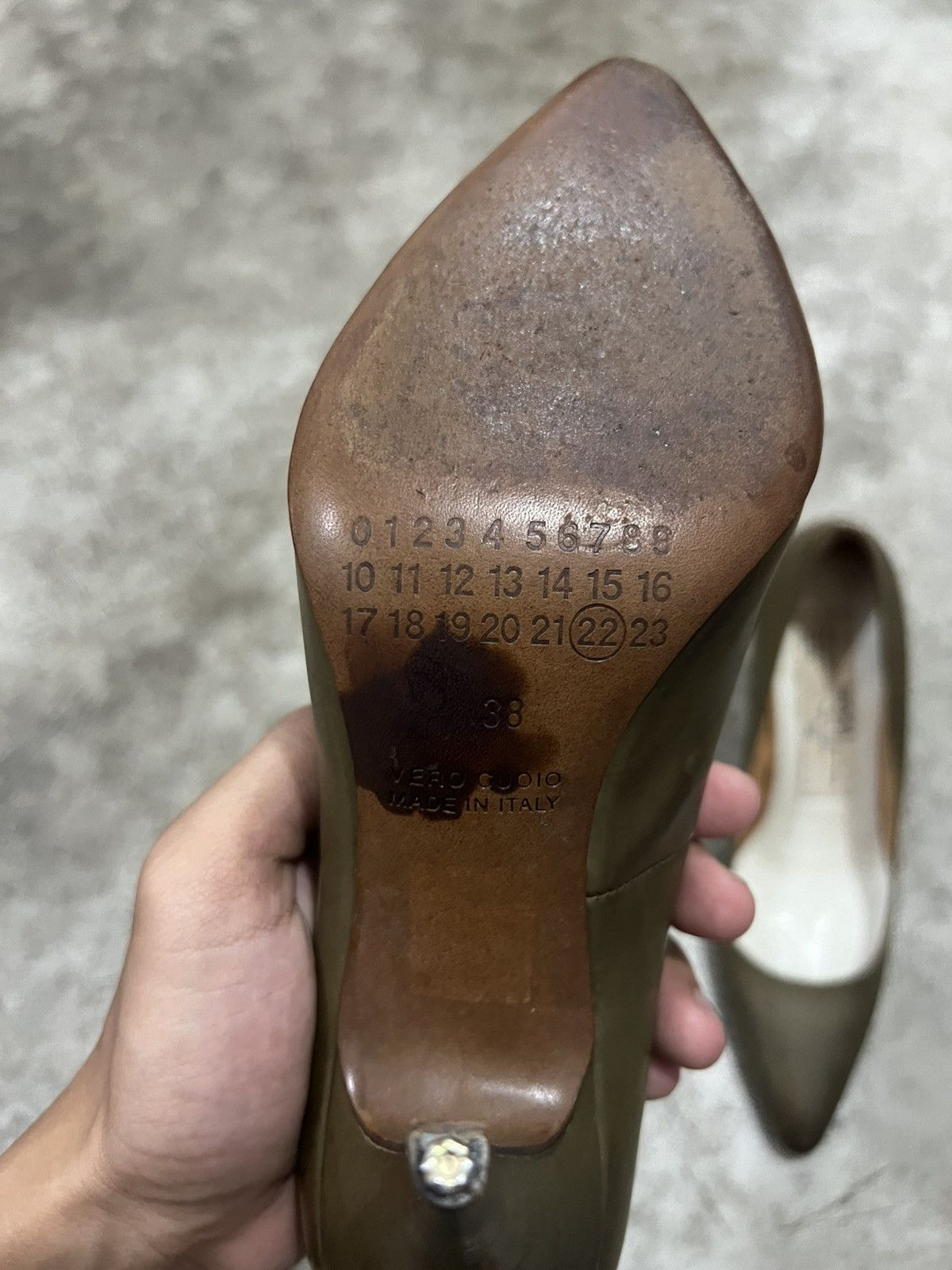 Maison Margiela Maison Margiela Replica Women Pump Nanny Goatskin Heels Size US 8 / IT 38 - 8 Thumbnail