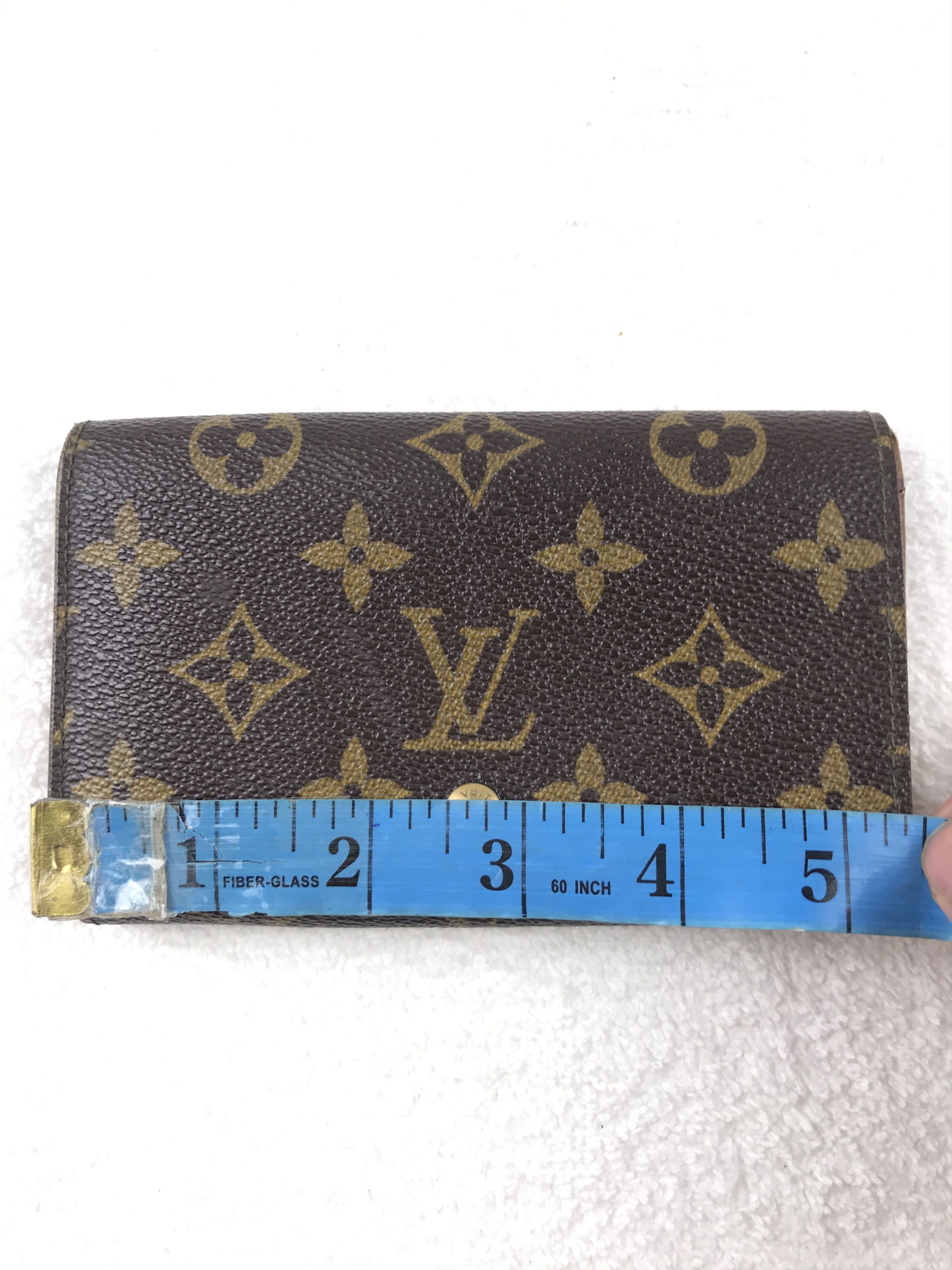 Louis Vuitton × Vintage Louis Vuitton Monogram Portefeuille Monnaie Tresor Wallet Size ONE SIZE - 7 Thumbnail