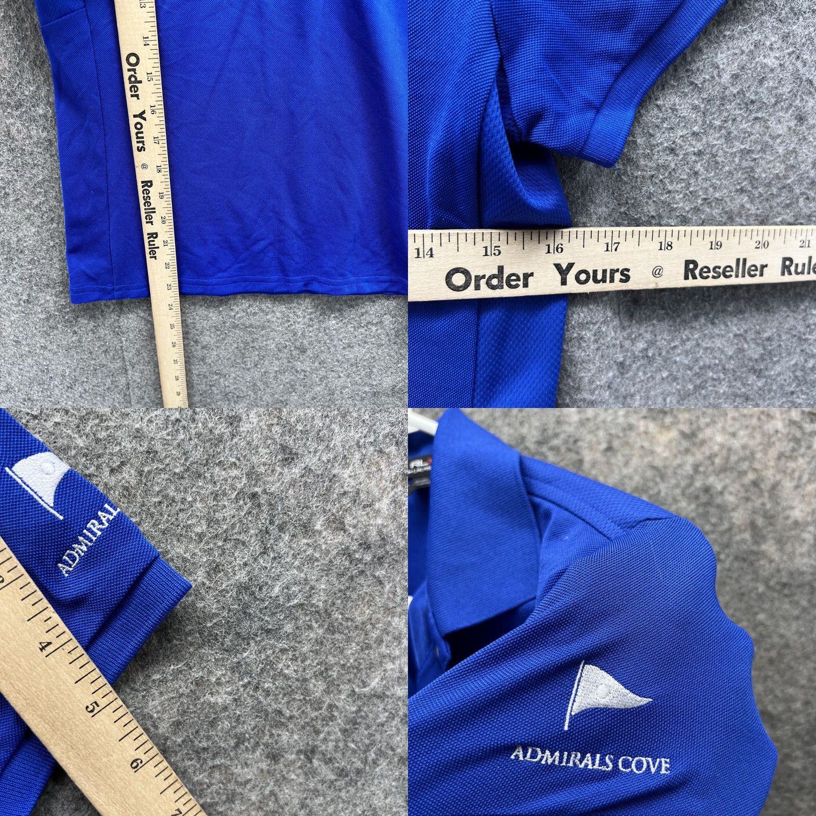 Ralph Lauren Ralph Lauren Polo Shirt Women XS Blue Solid Short Sleeve Collared Button Polo Fashion Size XS / US 0-2 / IT 36-38 - 8 Thumbnail