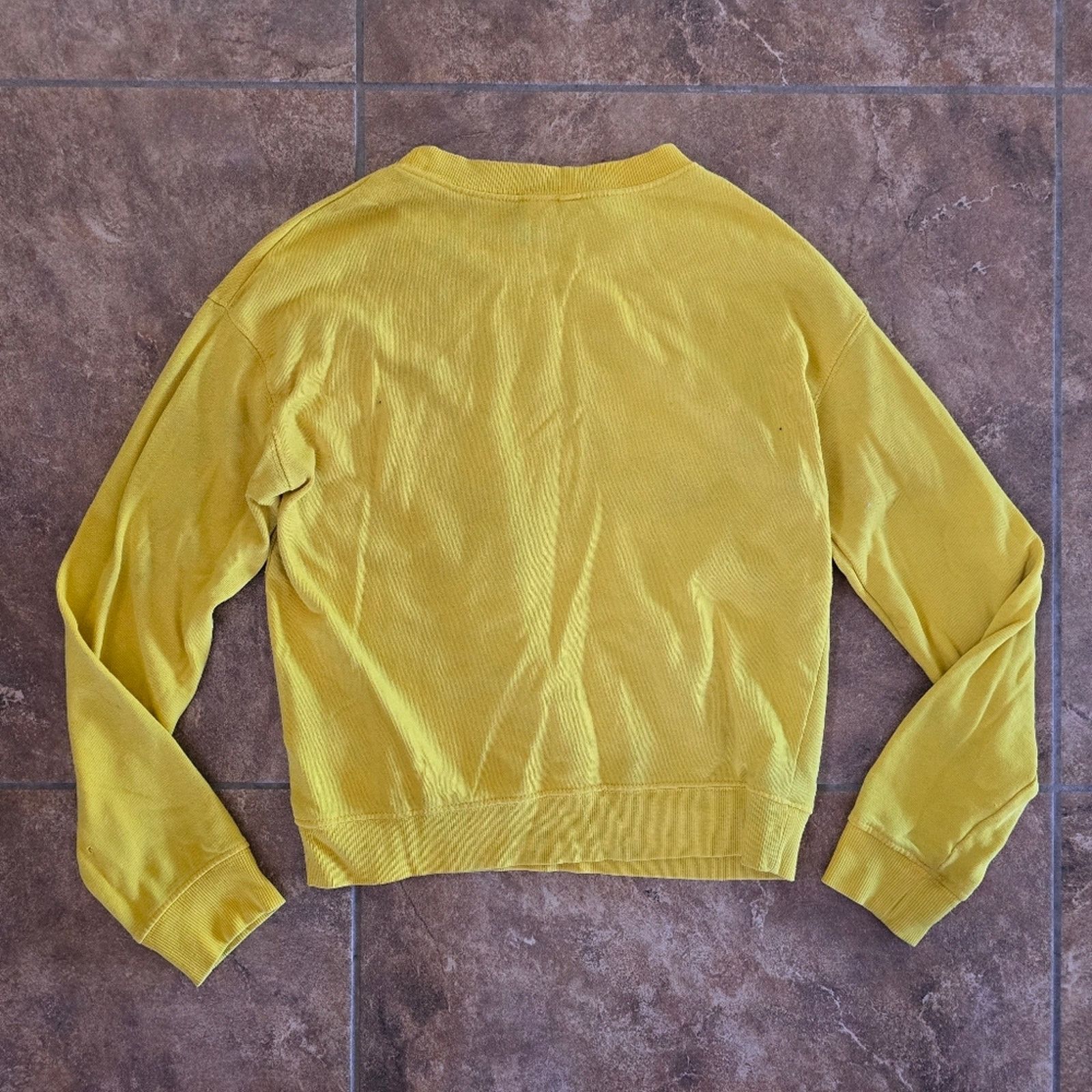 Divided Yellow Love | DIVIDED | Crewneck Sweater Size XS / US 0-2 / IT 36-38 - 2 Thumbnail