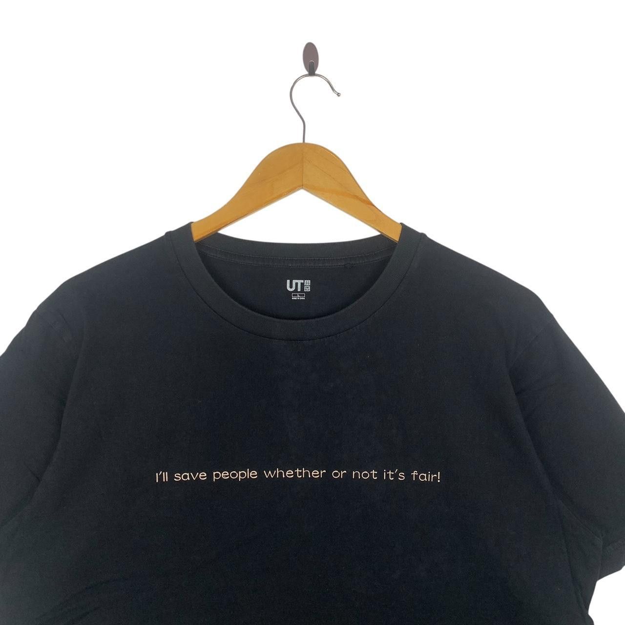 Uniqlo UNIQLO x JUJUTSU KAISEN I Save People Quote Anime Tee Size US L / EU 52-54 / 3 - 3 Thumbnail
