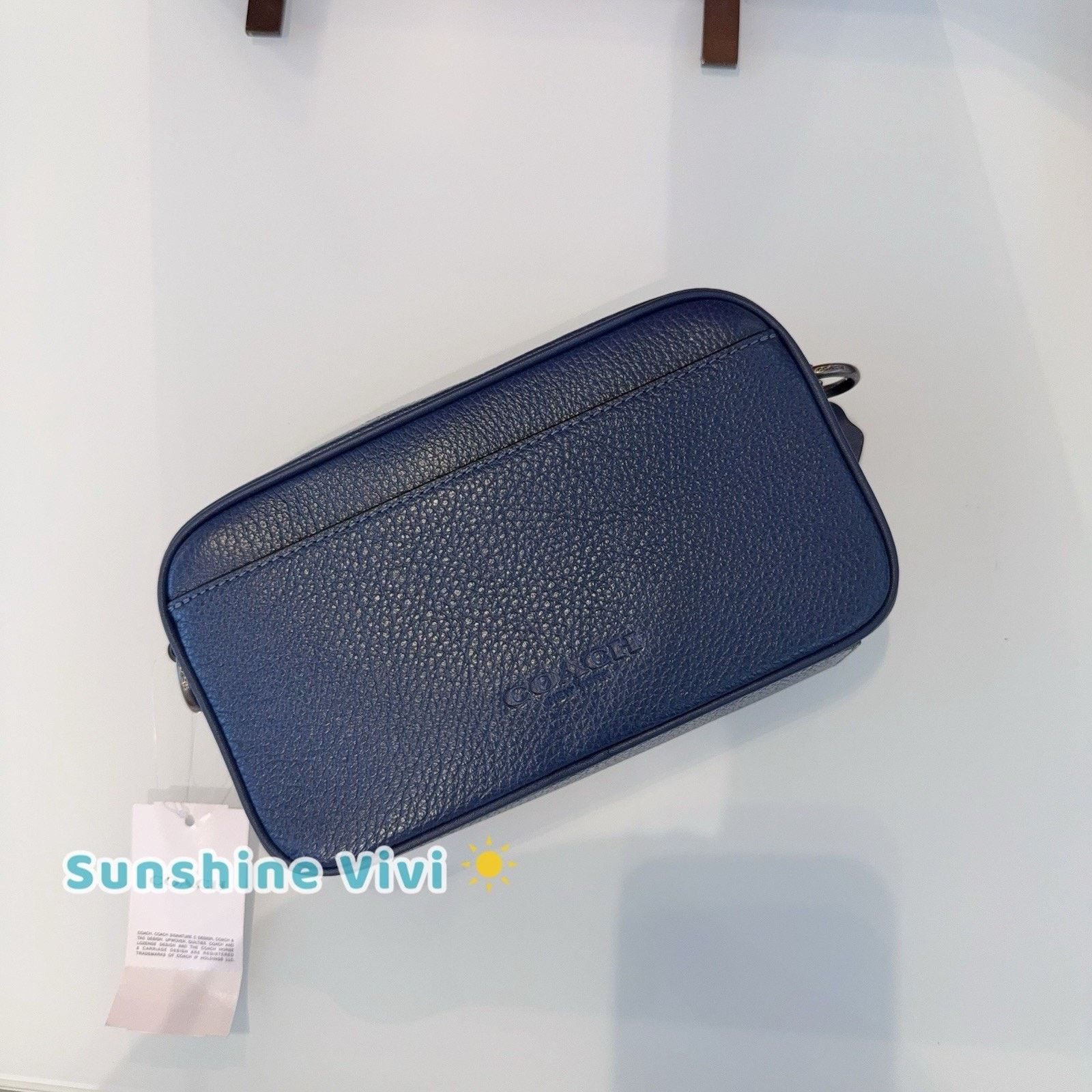 Coach NWT COACH Men's Jayden Crossbody CR179 Leather Deep Blue Size ONE SIZE - 1 Thumbnail