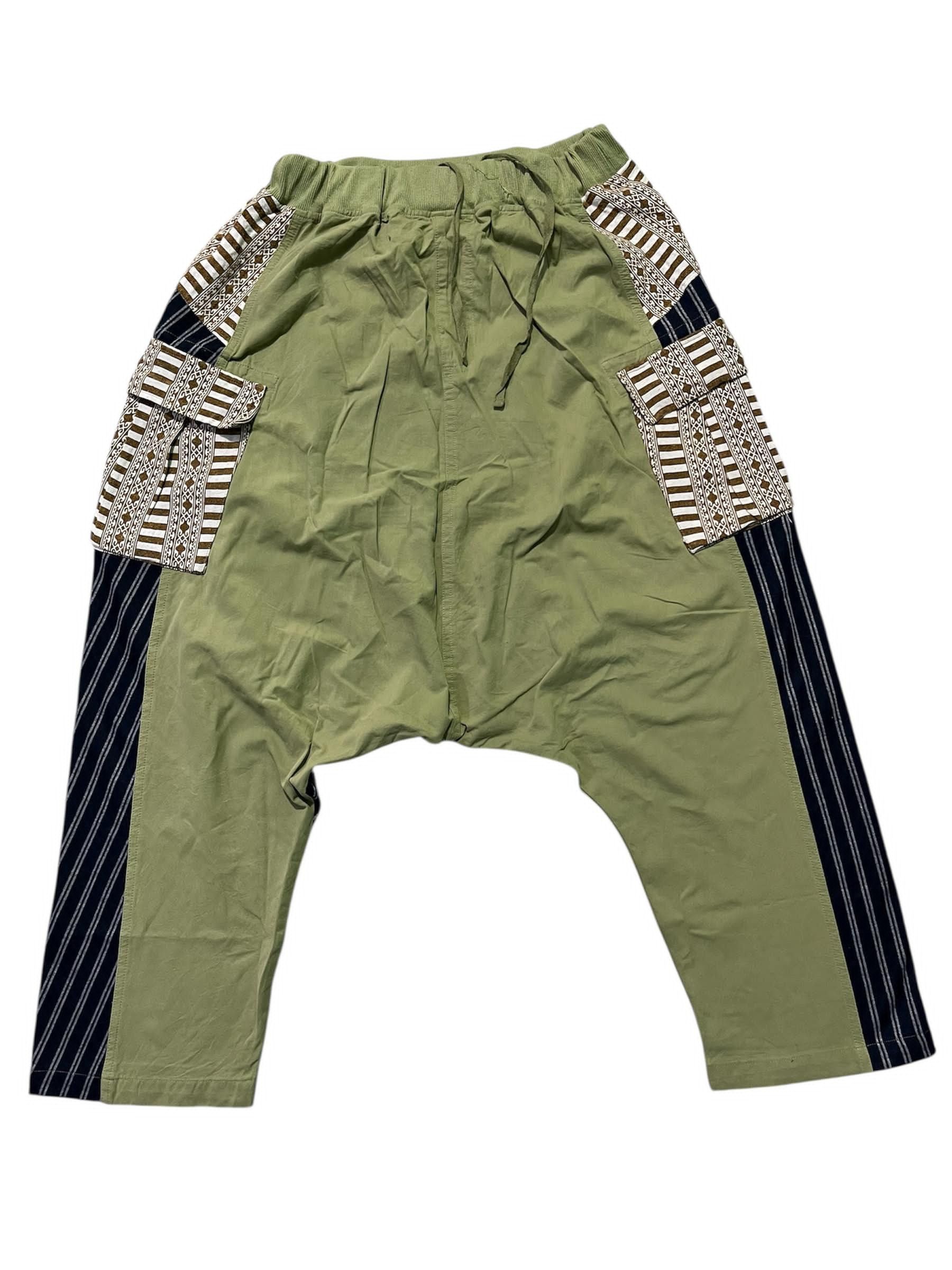 Kapital Amina Cropped Monkey Pants Size US 27 - 2 Thumbnail