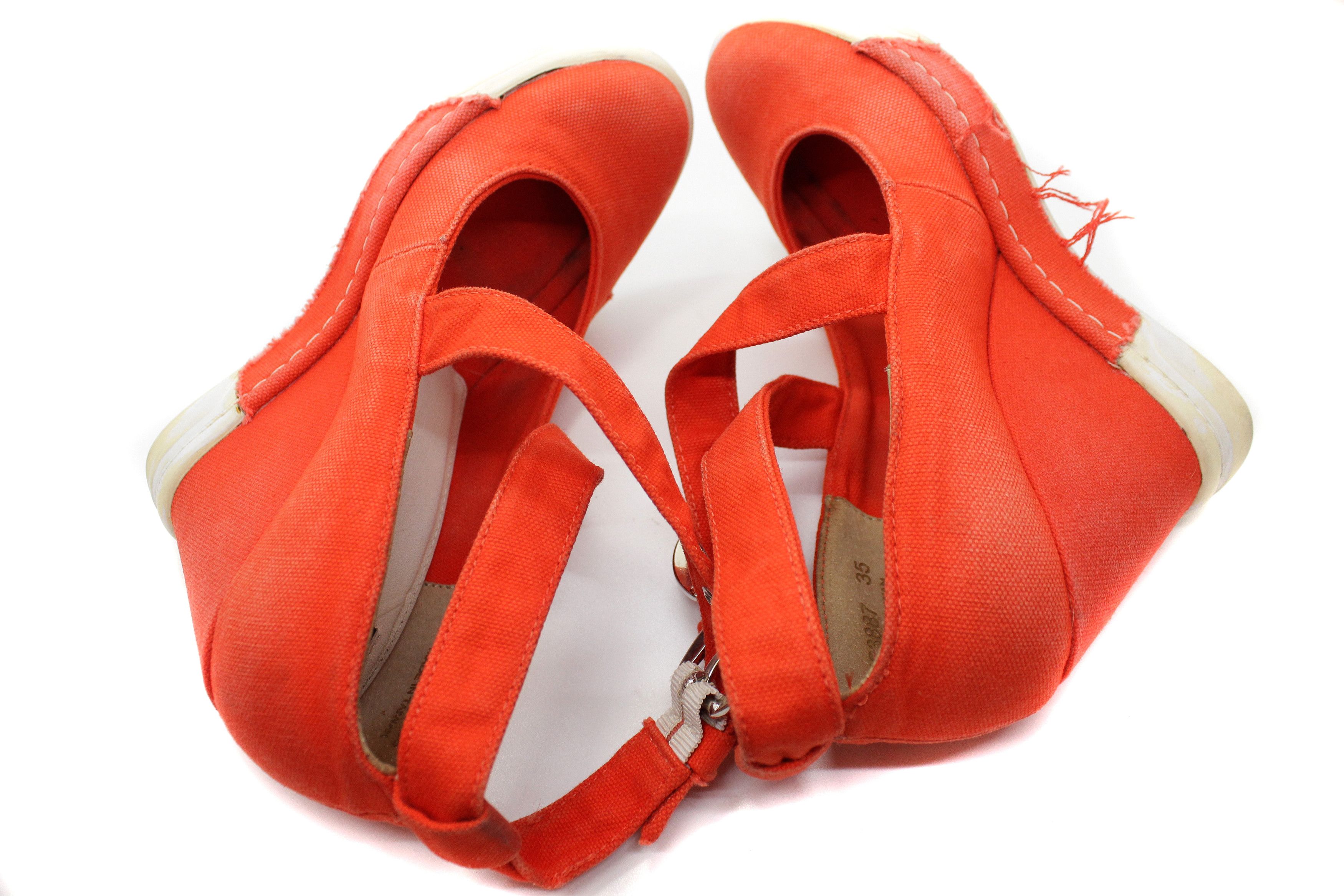 Dolce & Gabbana 00S Wedge Platform Flats Vintage Size US 4 / IT 34 - 3 Thumbnail
