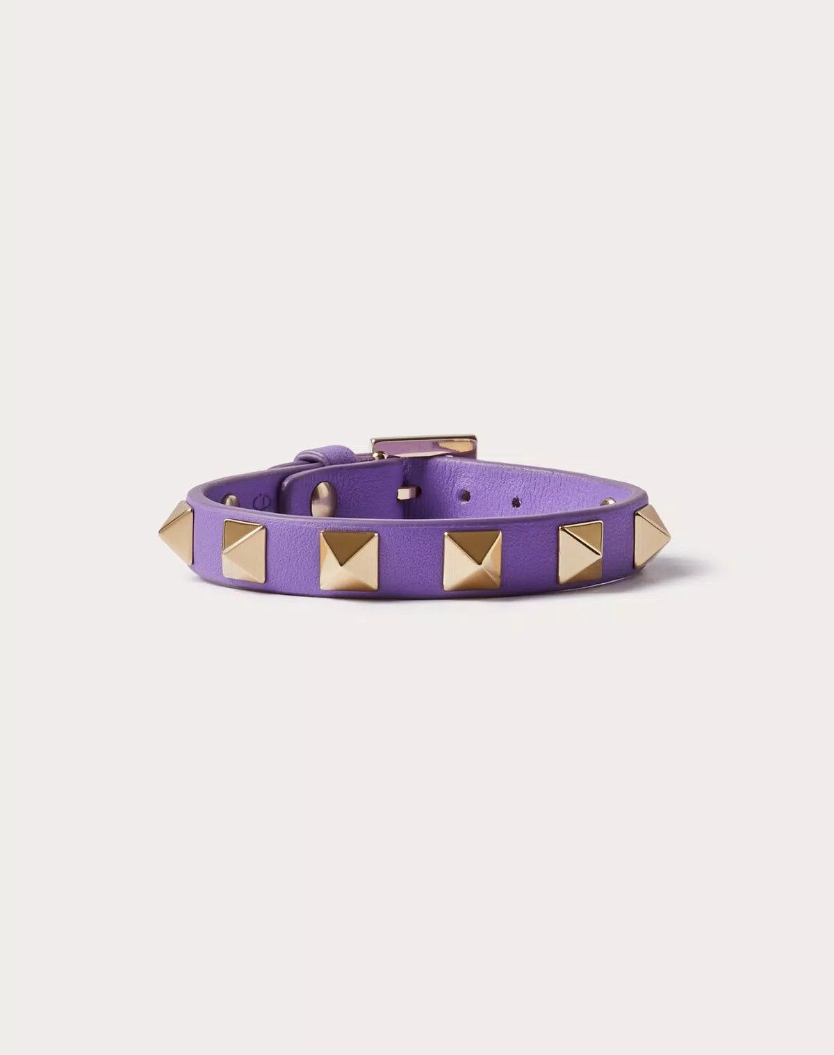 Valentino oc11z0725 Size:OS/ Rockstud Bracelet in Purple Size ONE SIZE - 1 Thumbnail