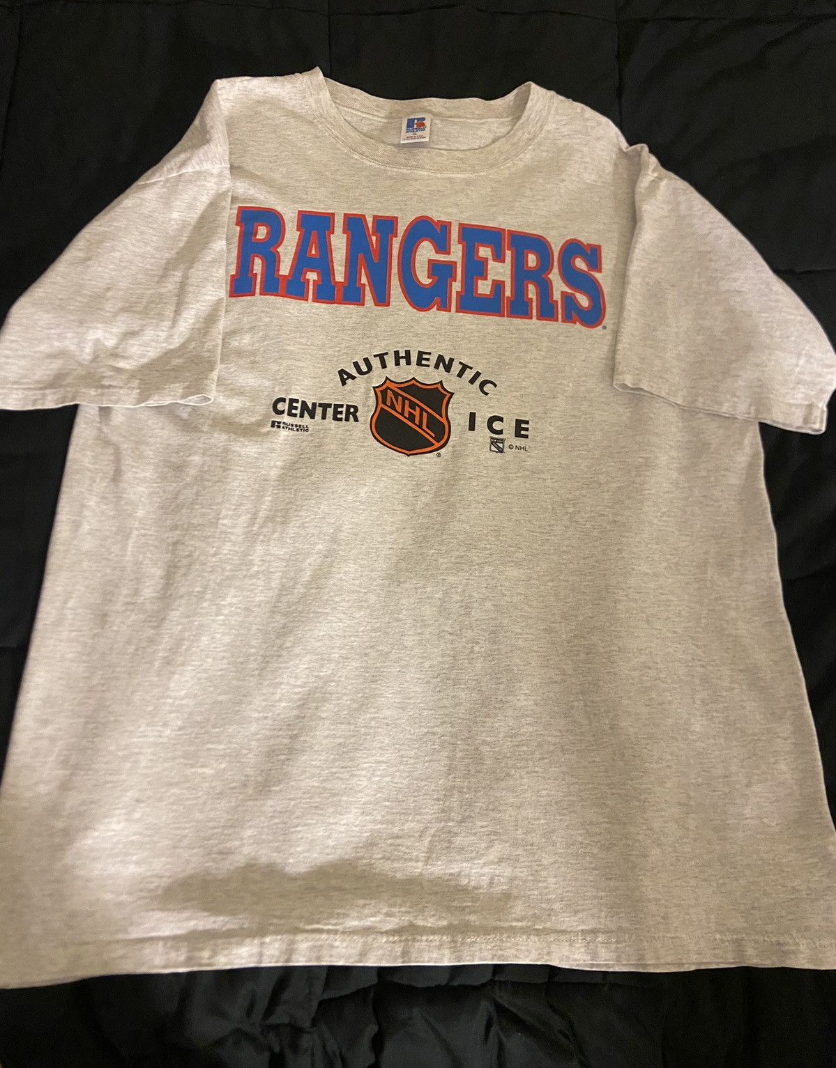 NHL × Vintage Vintage 90s NHL New York rangers shirt size XL Size US XL / EU 56 / 4 - 1 Thumbnail