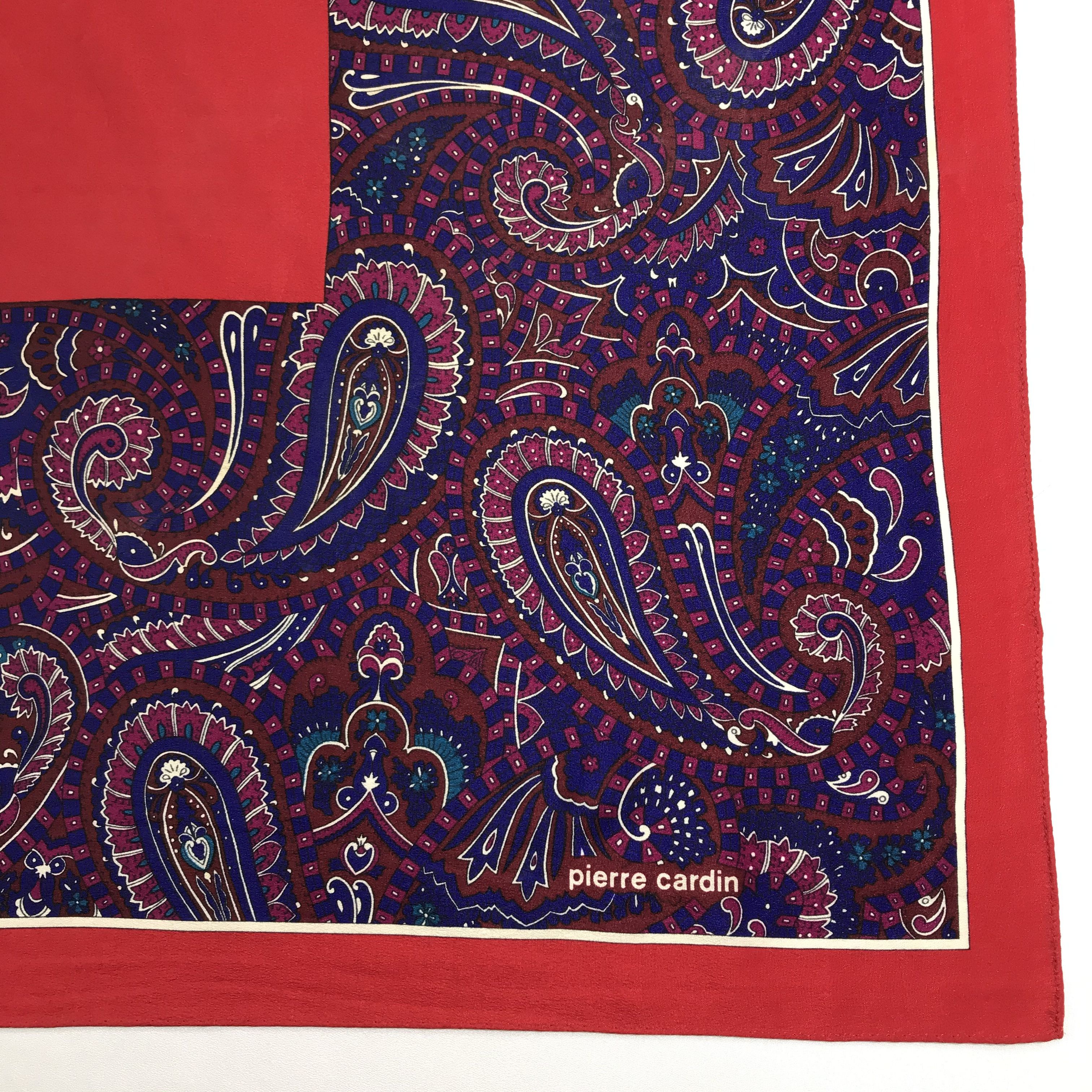Pierre Cardin Vintage Pierre Cardin Silk Scarf Size ONE SIZE - 4 Thumbnail