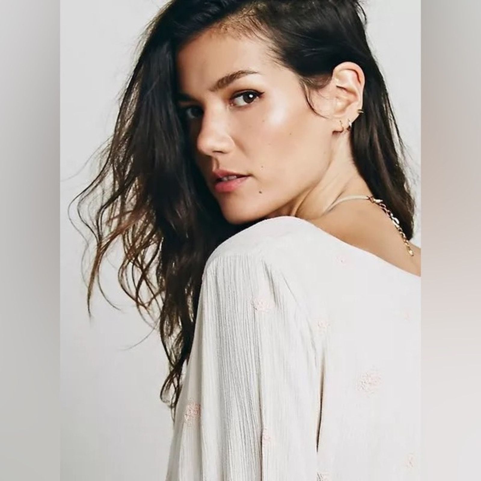 Free People NWT Free People daylight dreams tunic Size L / US 10 / IT 46 - 4 Thumbnail