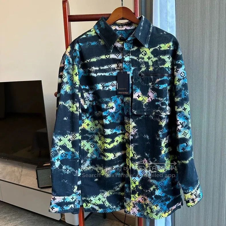 Louis Vuitton Louis Vuitton Laser Monogram Denim Jacket. Size US M / EU 48-50 / 2 - 1 Thumbnail