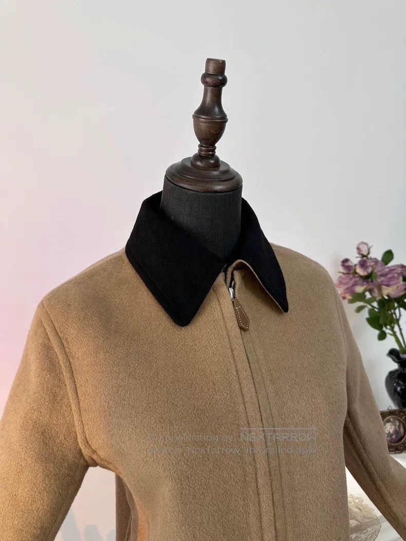 Hermes Hermes Margiela Era Double-Faced Cashmere and Camel Hair B Size XS / US 0-2 / IT 36-38 - 5 Thumbnail