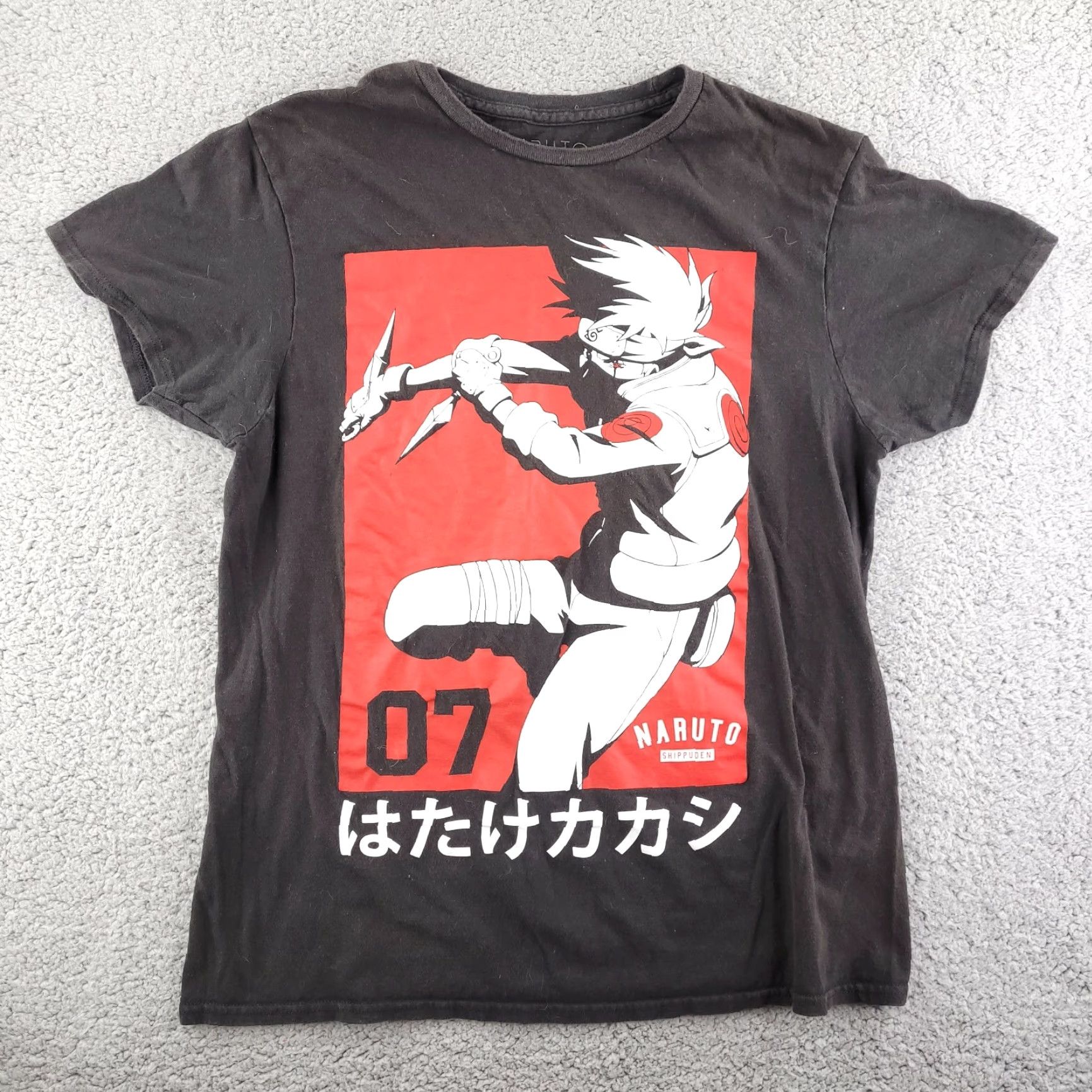 Vintage VINTAGE Naruto Shirt Men’s Medium Black Shippuden Kakashi 07 Naruto Shirt Mens Medium Black Shippuden Kakashi 07 Size US M / EU 48-50 / 2 - 2 Thumbnail
