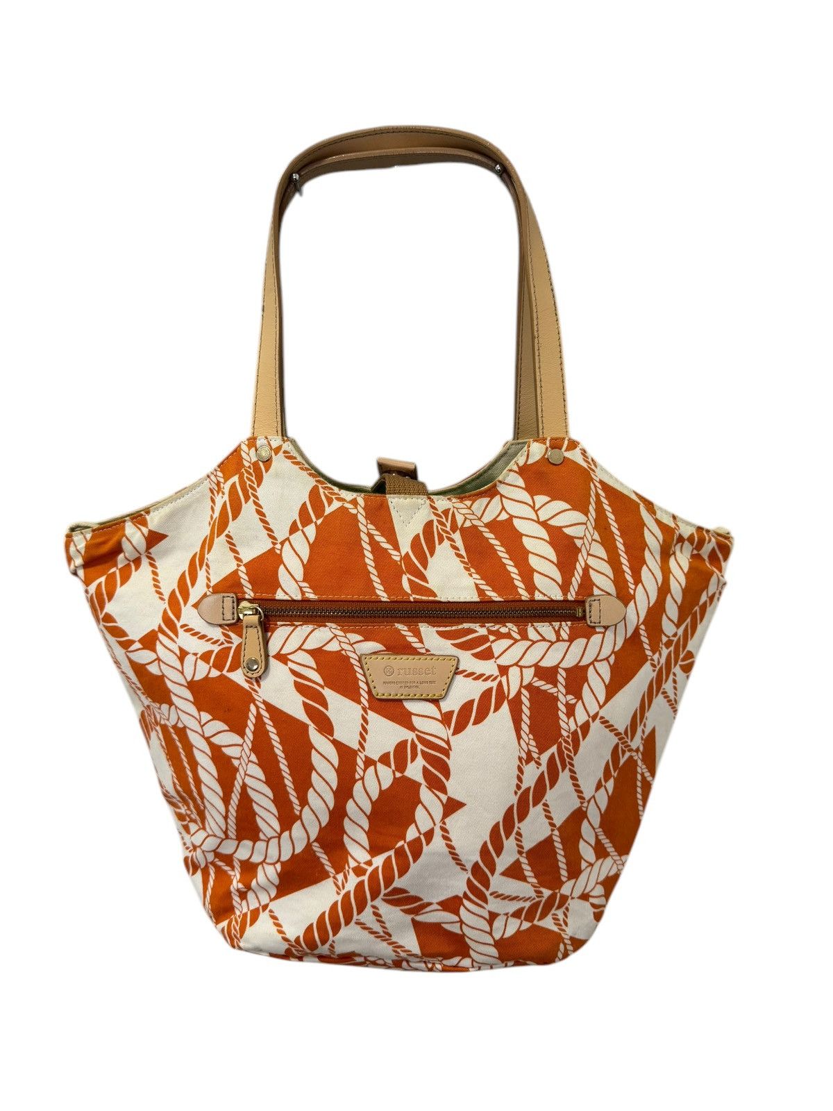 Designer × Japanese Brand RUSSET ORANGE ROPE MOTIVE SHOULDER BAG JAPANESE BRAND Size ONE SIZE - 1 Thumbnail