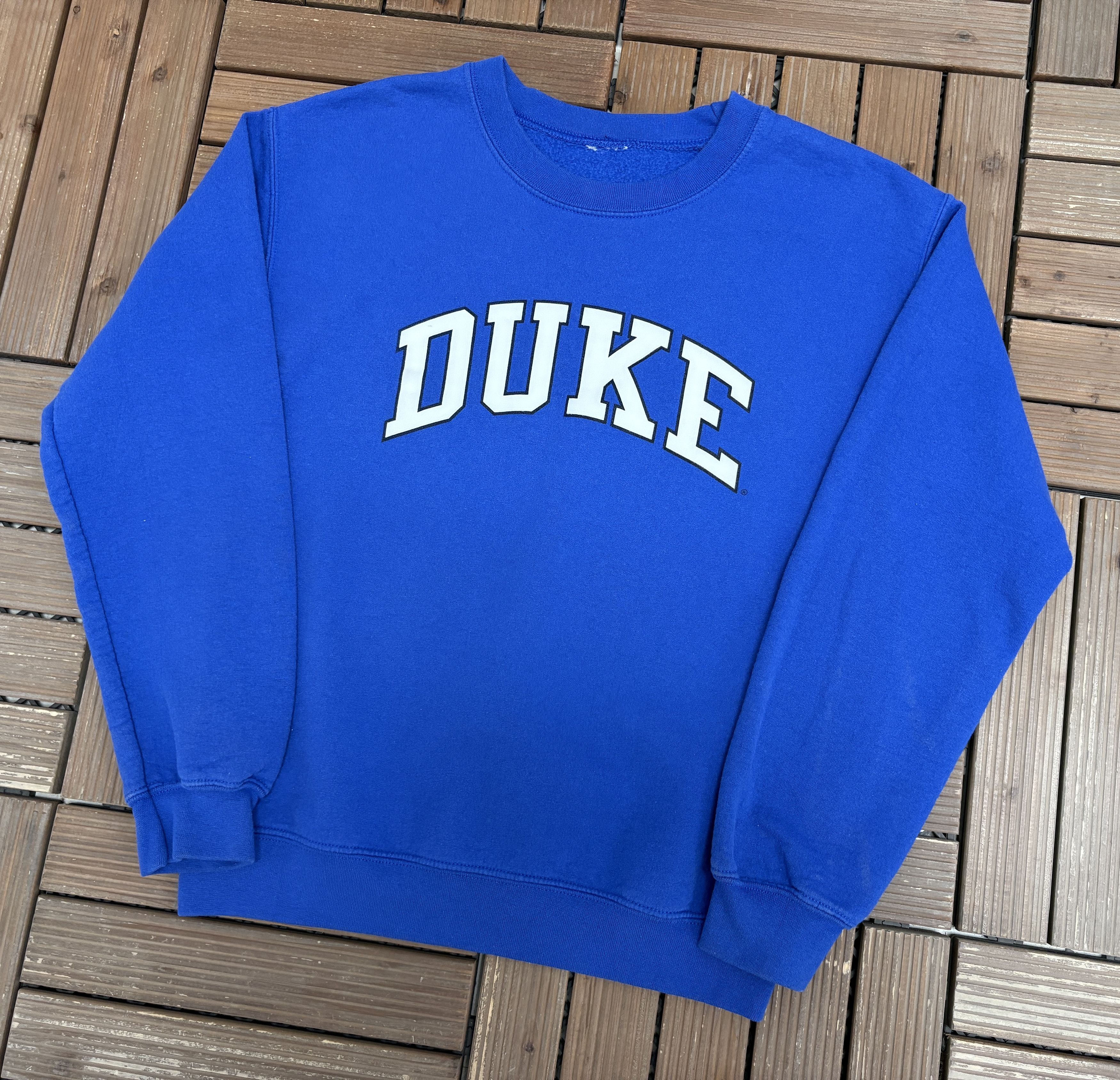Vintage Duke Blue Devils Vintage Blue Crewneck Sweater Size US S / EU 44-46 / 1 - 3 Thumbnail