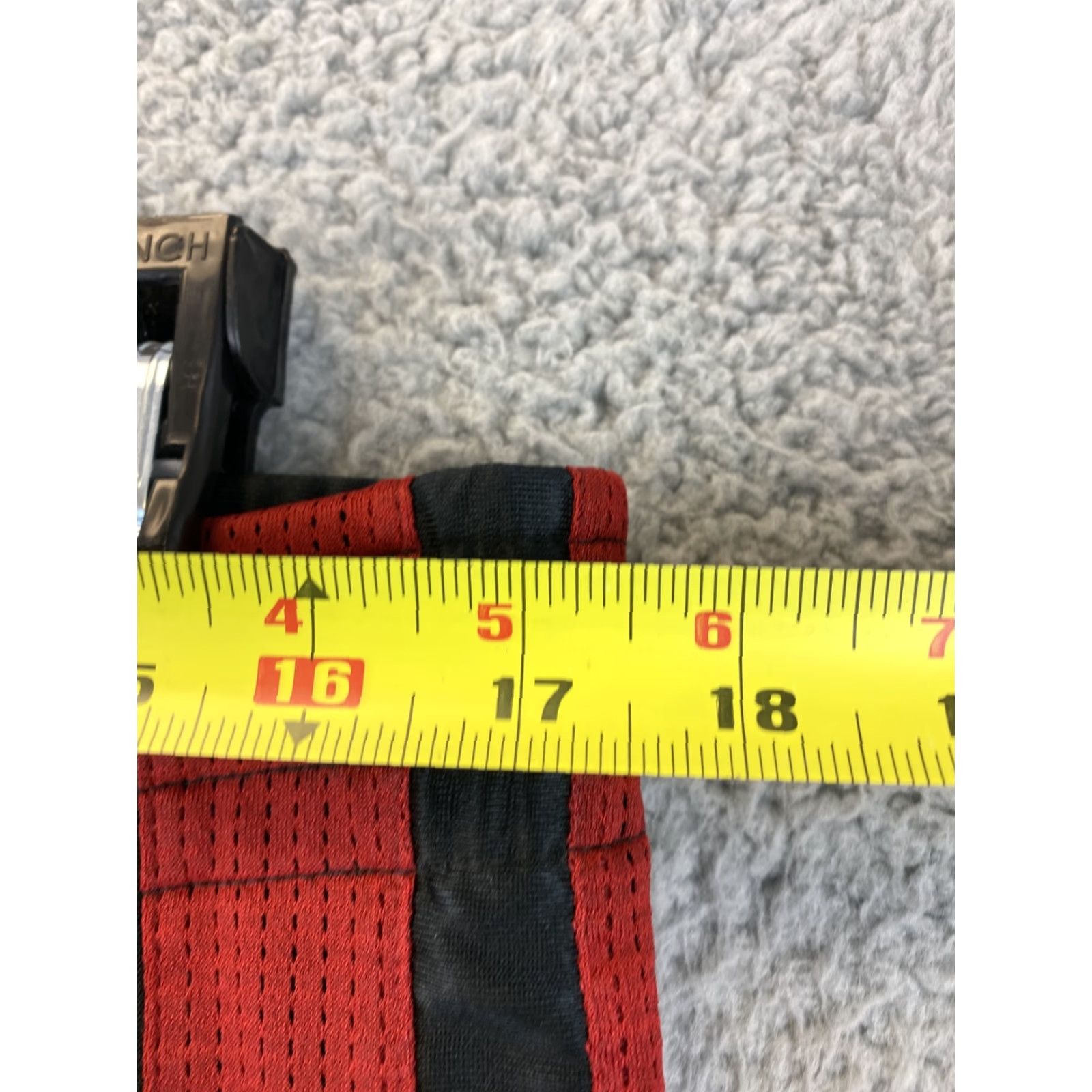 Nike Nike Dri-Fit Lined Basketball Shorts 10” Black Red Men’s Size Medium / 78-56 Size US 31 - 4 Thumbnail