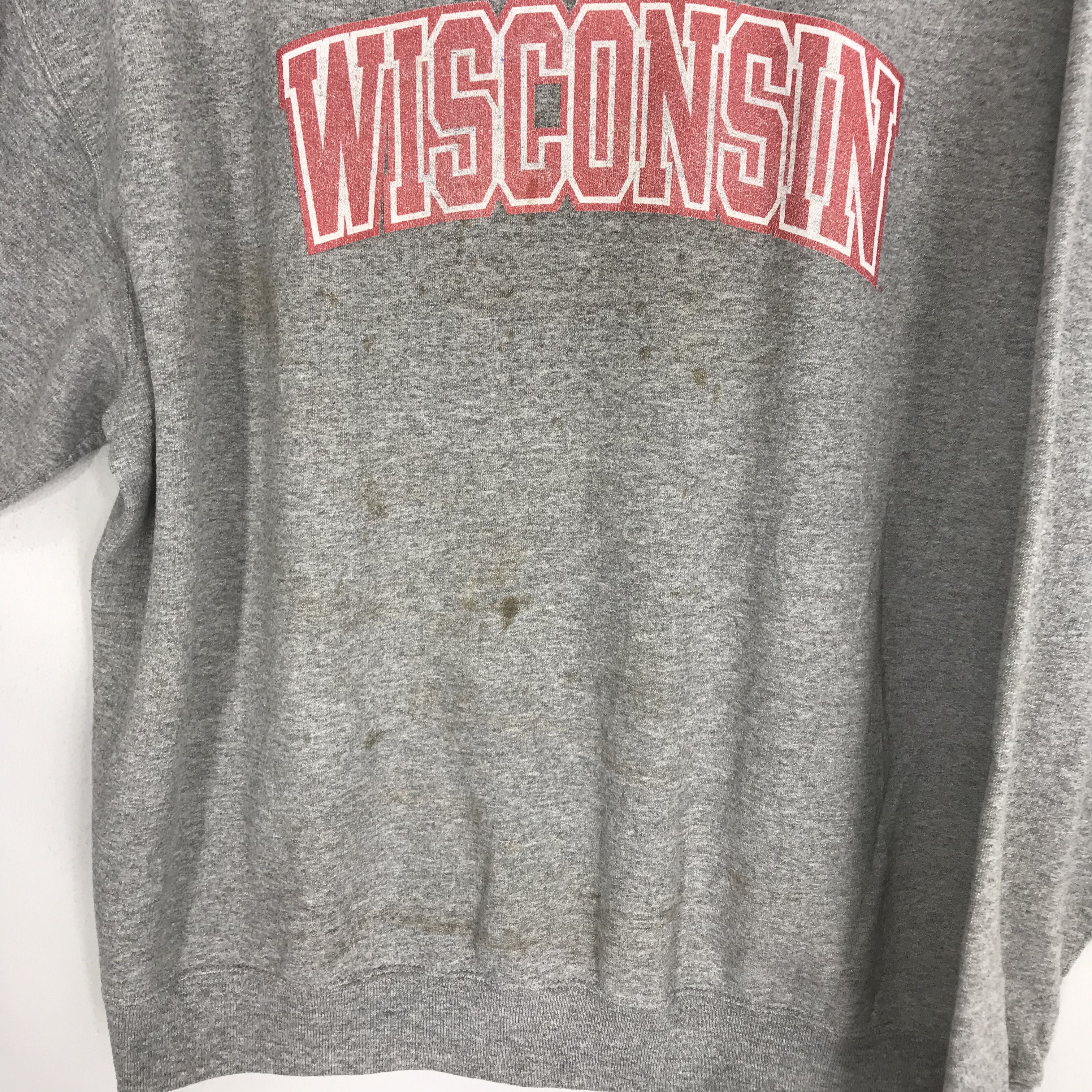 Trench USA Vintage Wisconsin State Usa Sweatshirt - 87 Size US XL / EU 56 / 4 - 5 Thumbnail