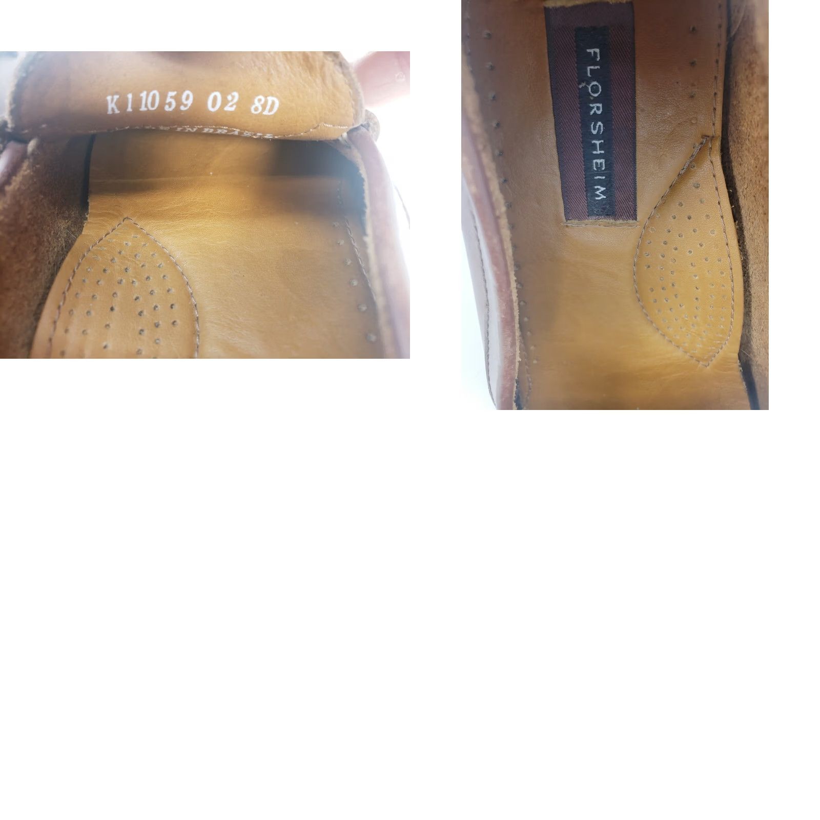 Florsheim Florsheim Brown Leather Loafers Men's 8M Tasseled Slip On Casual Round Toe Cushioned Arch Support Size US 8 / EU 41 - 9 Thumbnail