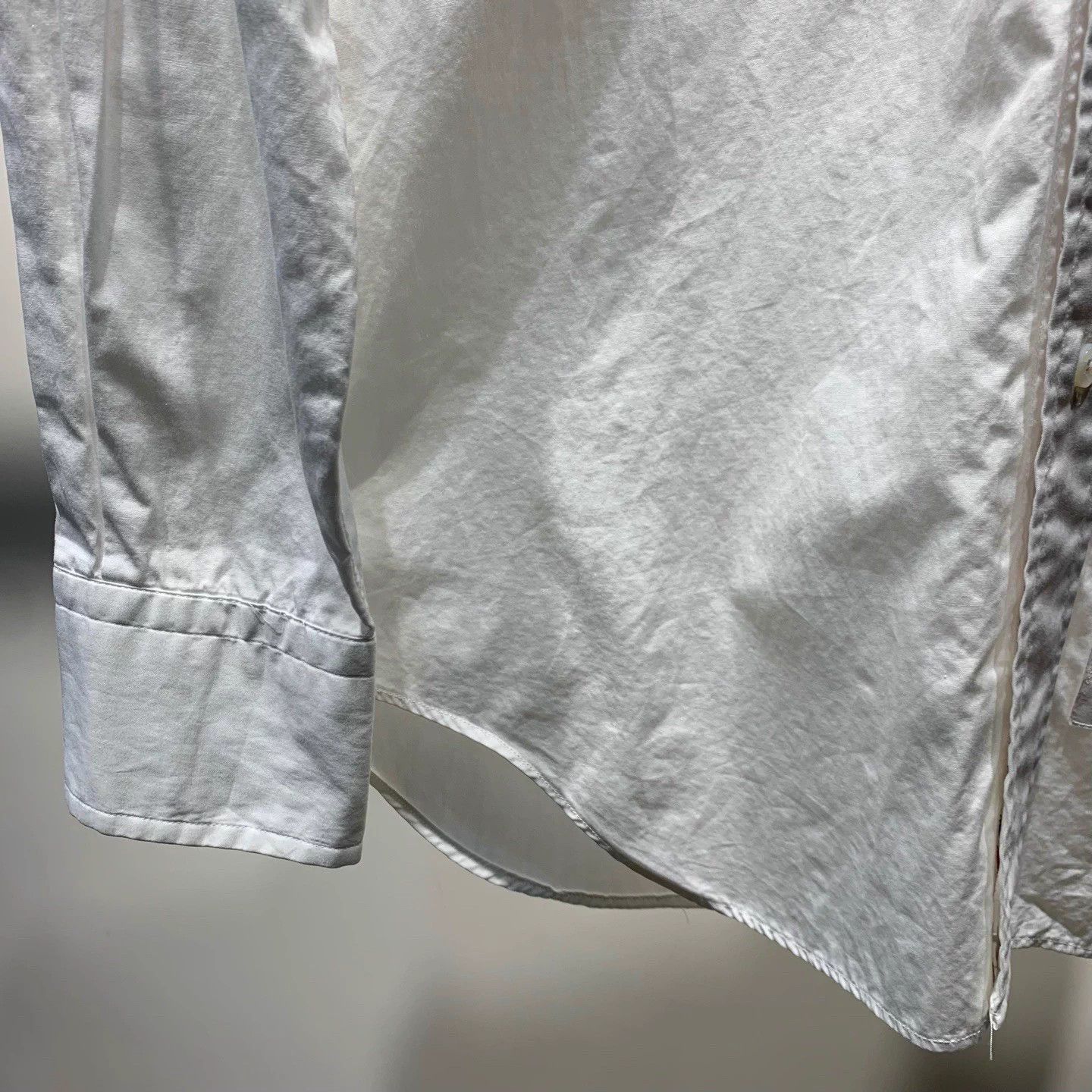 Thom Browne TB Classic Stripe White Shirt Size 2 Size US M / EU 48-50 / 2 - 5 Thumbnail