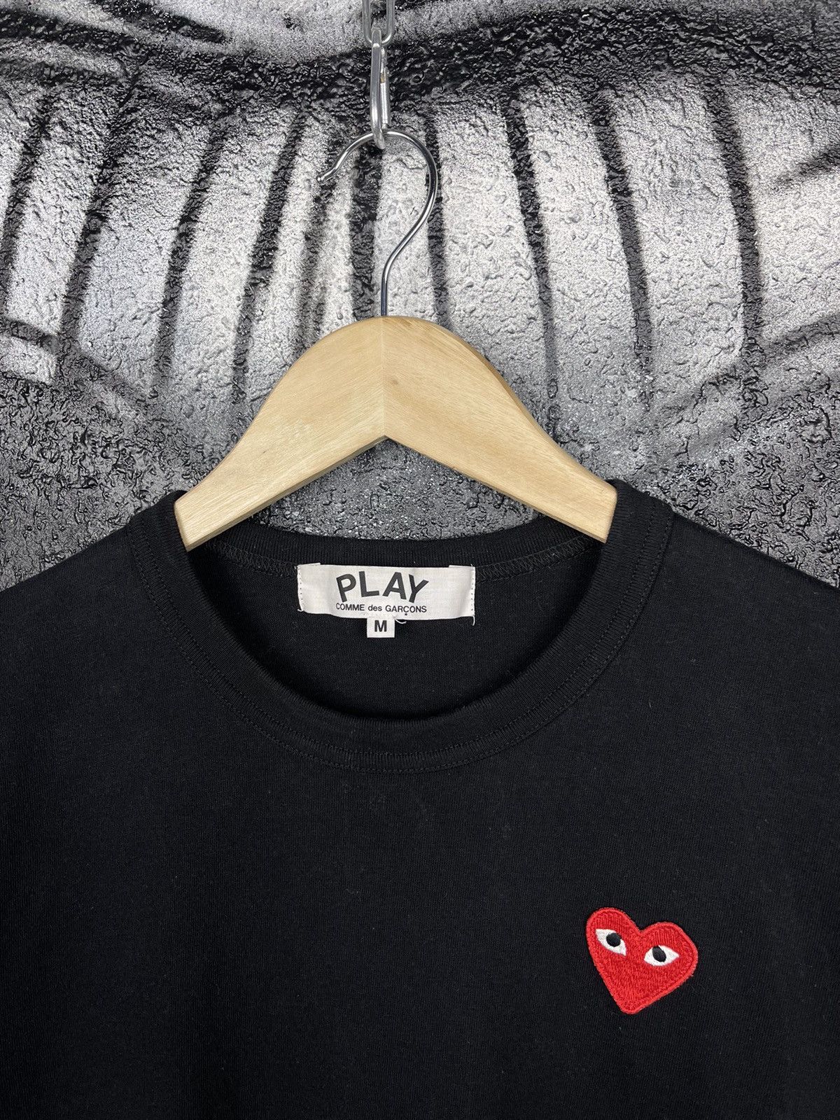 Comme des Garcons PLAY Comme Des Garcons PLAY Red Heart Logo T-Shirt WMNS Size M Size M / US 6-8 / IT 42-44 - 5 Thumbnail