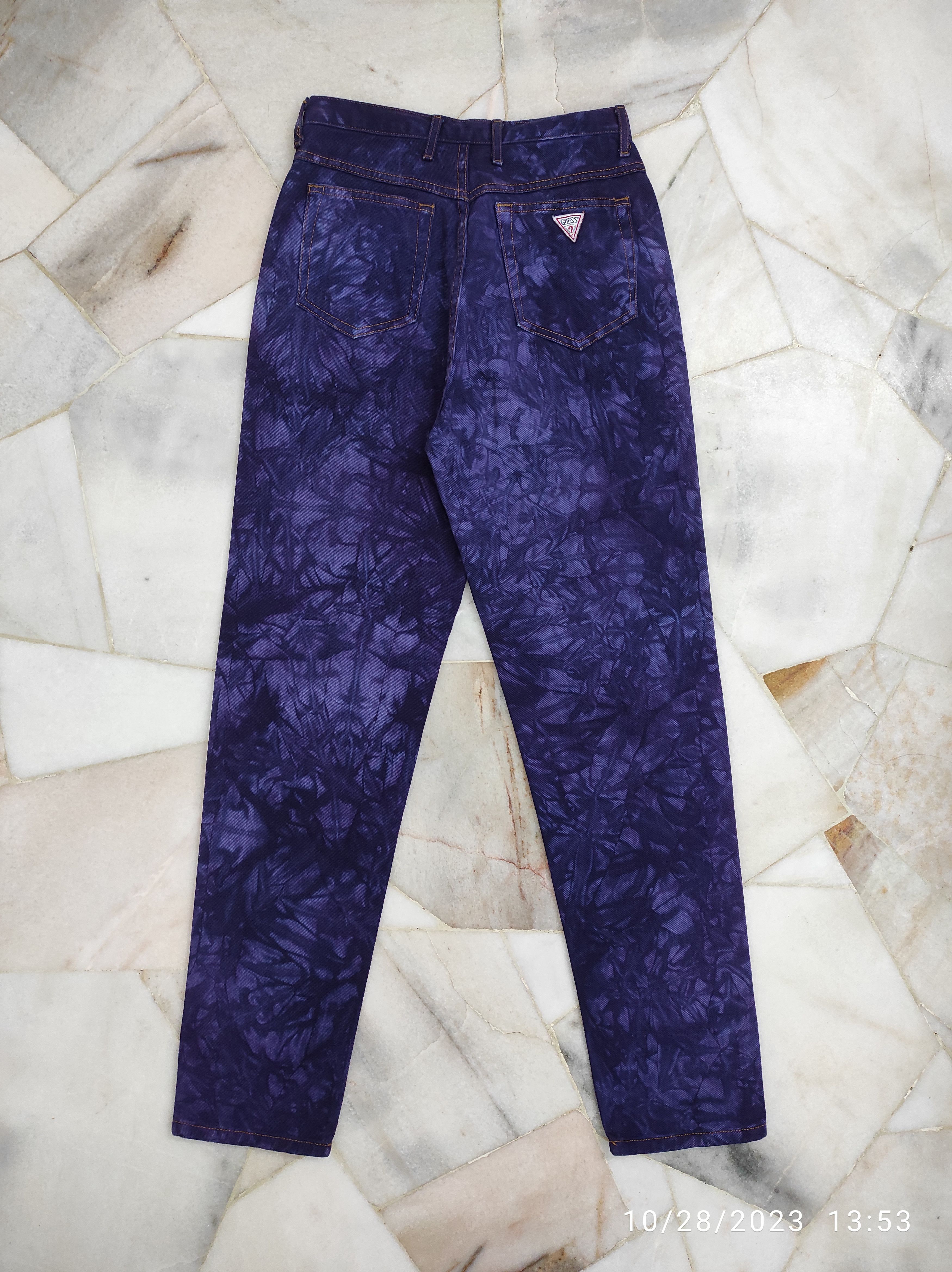 Georges Marciano 90's GUESS BY GEORGES MARCIANO Unique Art Boy friend Jeans Size 27" / US 4 / IT 40 - 2 Thumbnail