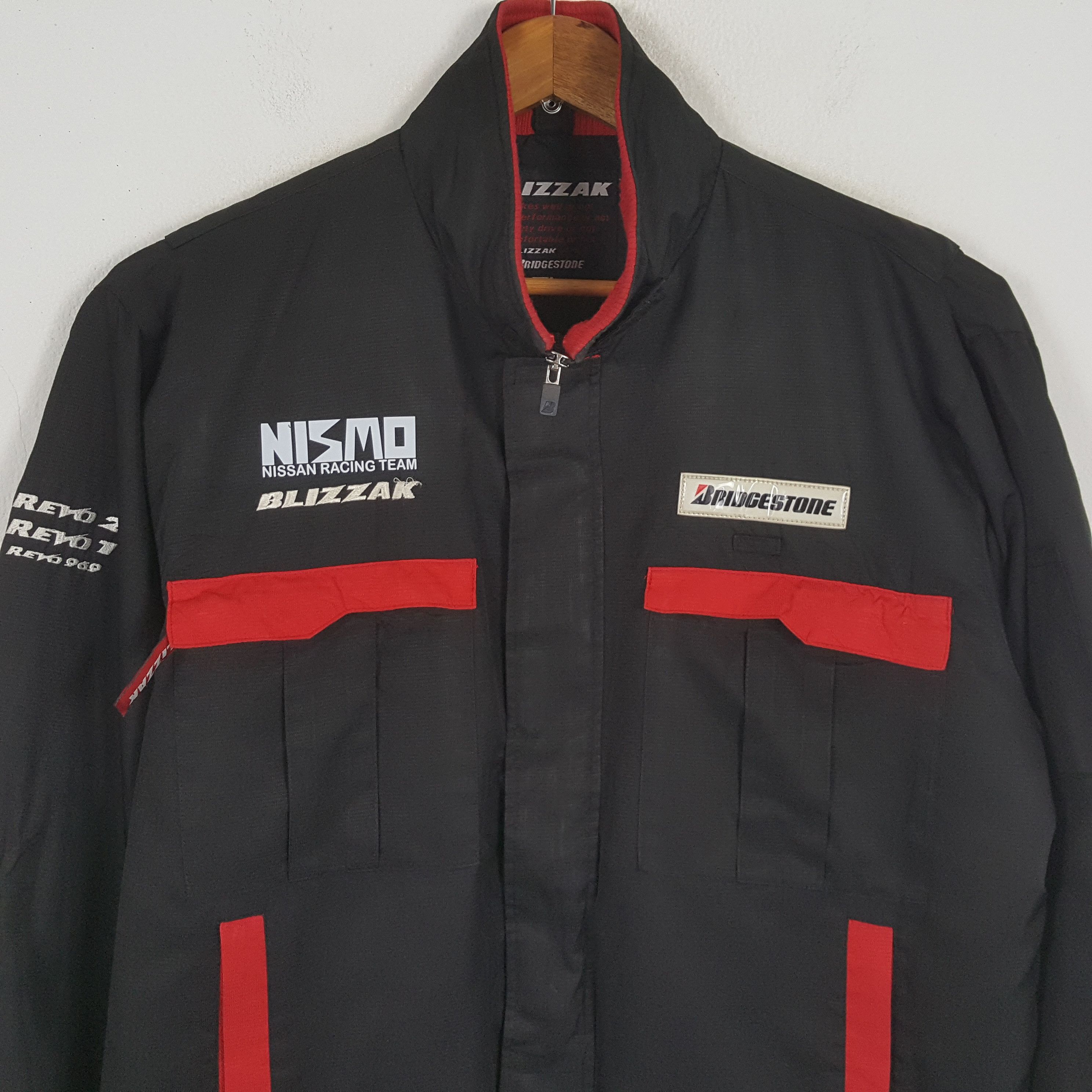Vintage Vintage BRIDGESTONE NISMO NISSAN RACING TEAM Jacket Size US XL / EU 56 / 4 - 4 Thumbnail