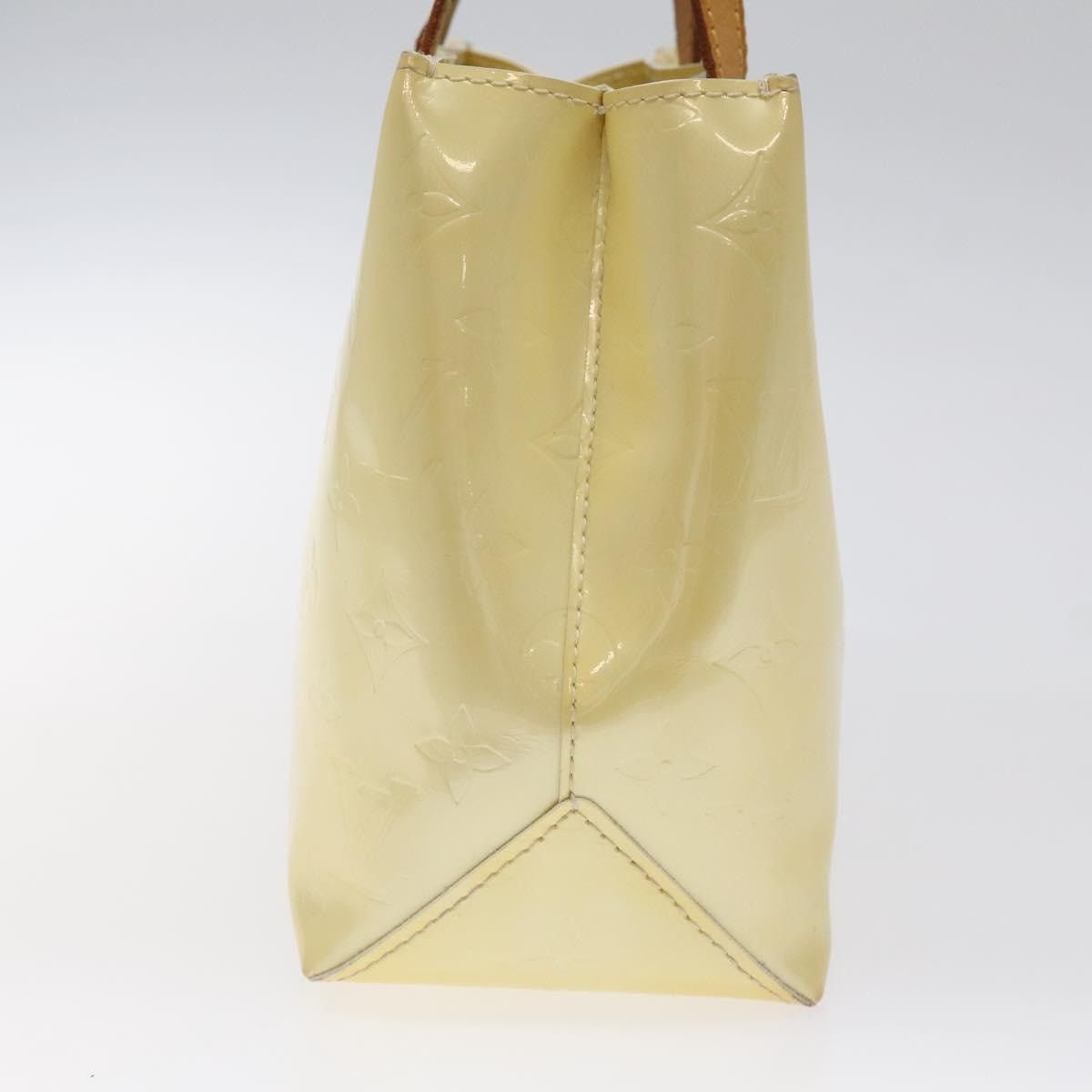 Louis Vuitton LOUIS VUITTON Monogram Vernis Reade PM Hand Bag Perle M91336 Size ONE SIZE - 4 Thumbnail
