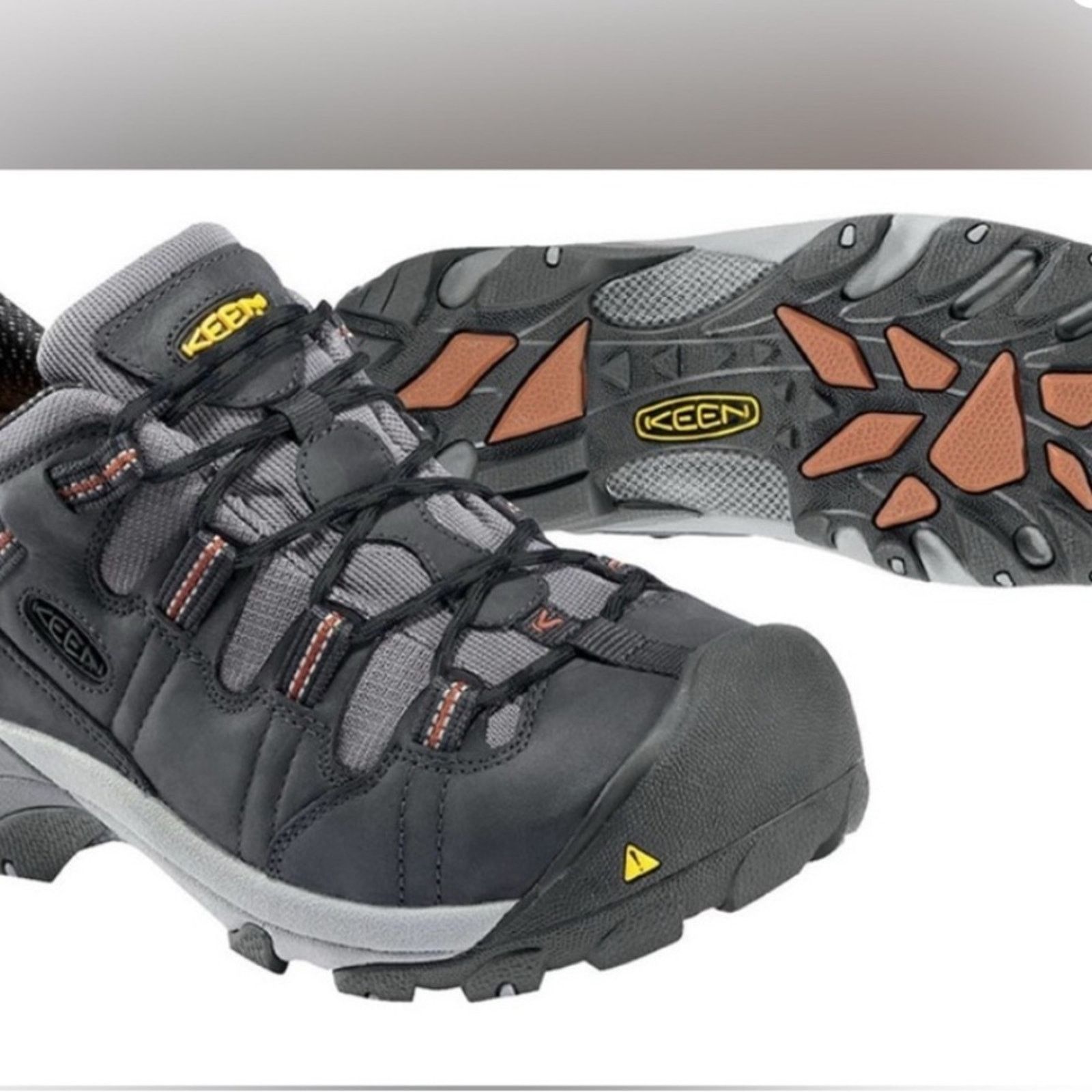 KEEN KEEN Utility XL Men's Black & Gray steel toe Shoes,size 11.5 Size US 11.5 / EU 44-45 - 1 Thumbnail