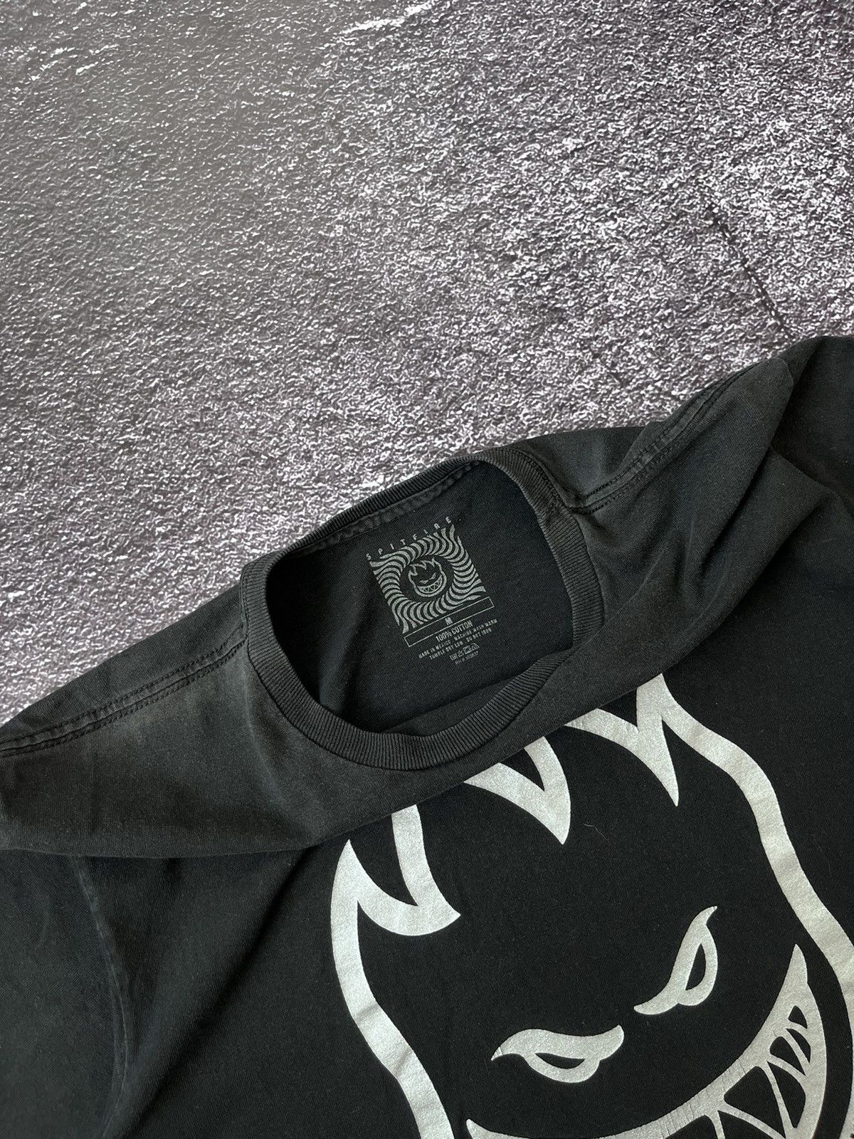 Spitfire Vintage Y2K Skater Spitfire Wheels Silver Logo Flamehead Tee Size US M / EU 48-50 / 2 - 7 Thumbnail