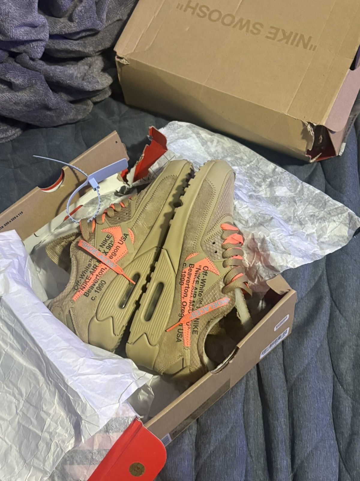 Nike × Off-White Air max 90 Off White Size US 8 / EU 41 - 2 Thumbnail
