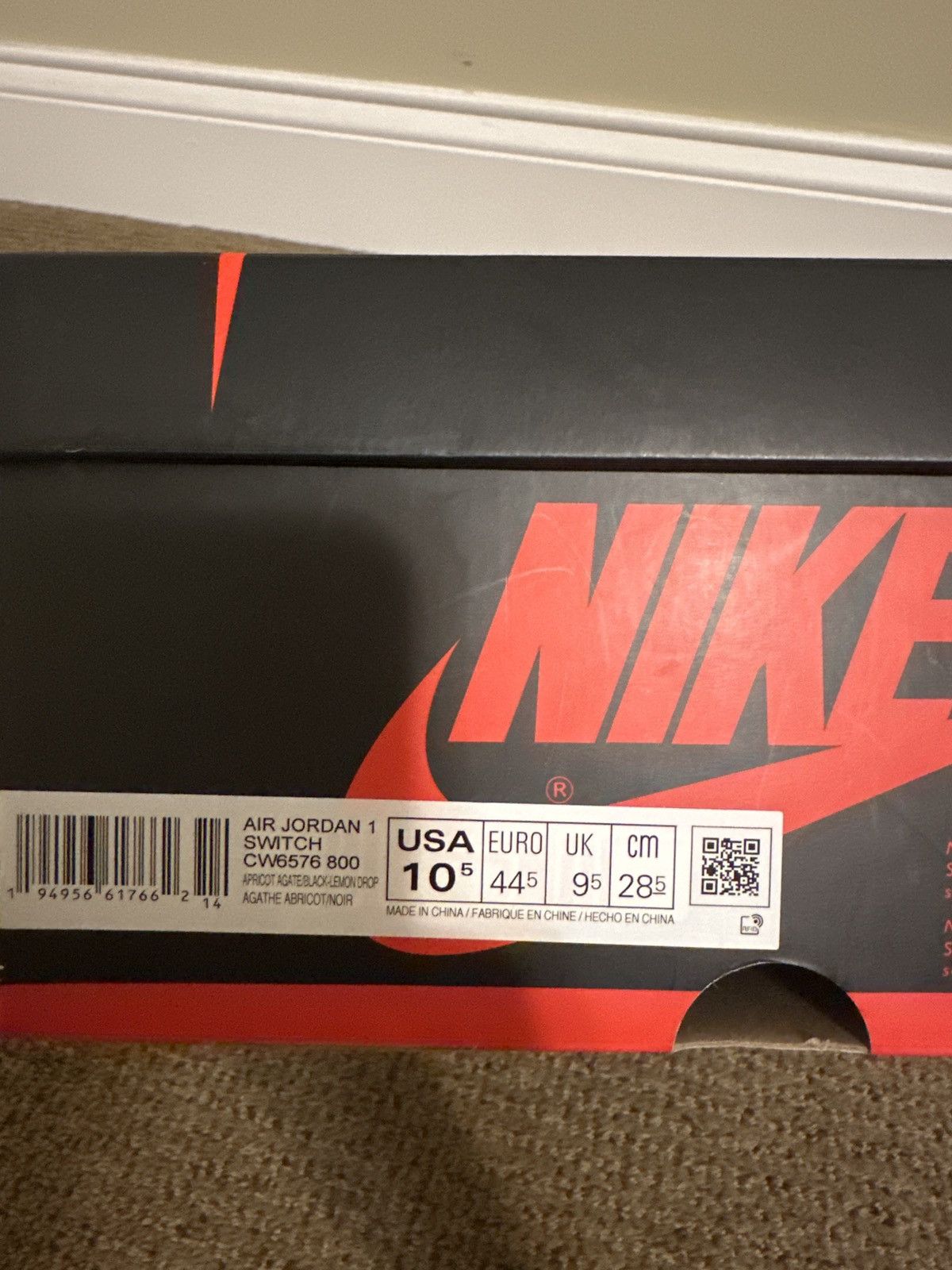 Nike Jordan 1 High Switch Size US 10.5 / EU 43-44 - 5 Thumbnail