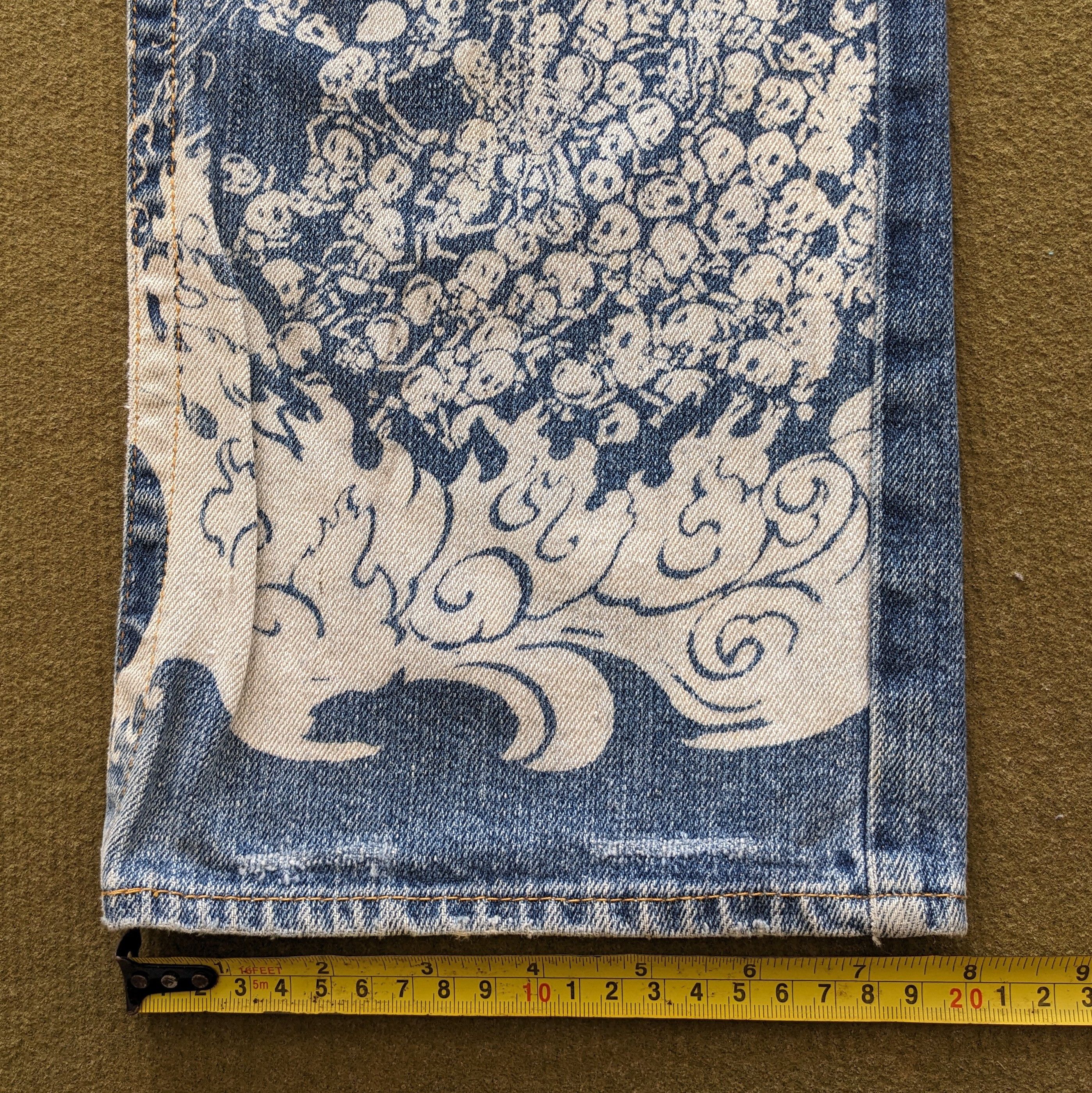 Other Vintage Japanese Art Design Fashion Jeans Size US 36 / EU 52 - 9 Thumbnail