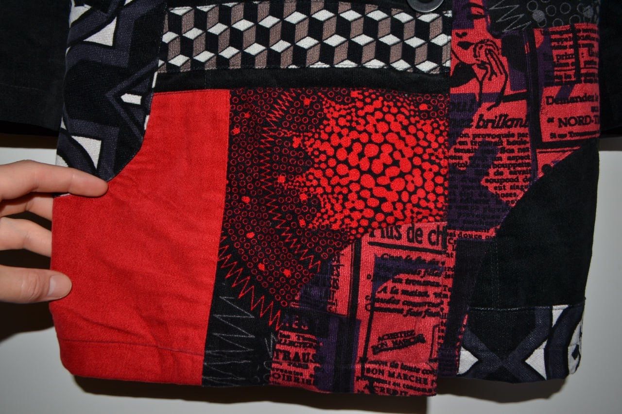 Designer × Desigual Desigual ladies overprinted coat jacket size 40 style Size S / US 4 / IT 40 - 4 Thumbnail