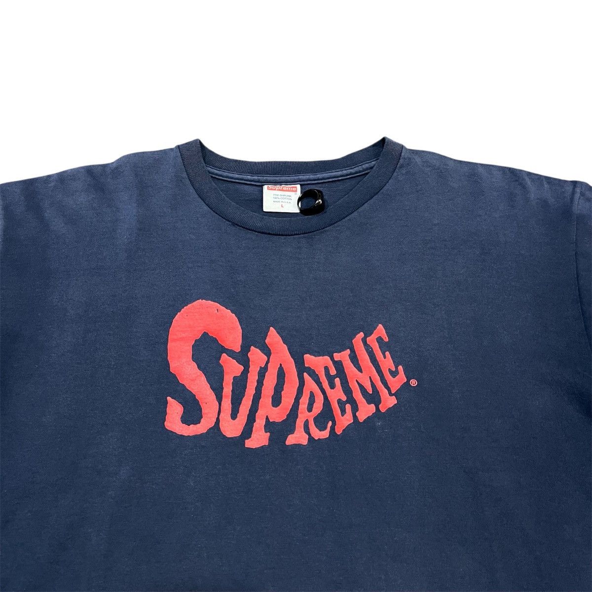Supreme × Vintage Supreme Art Chantry Logo Tee Navy Size US L / EU 52-54 / 3 - 2 Thumbnail