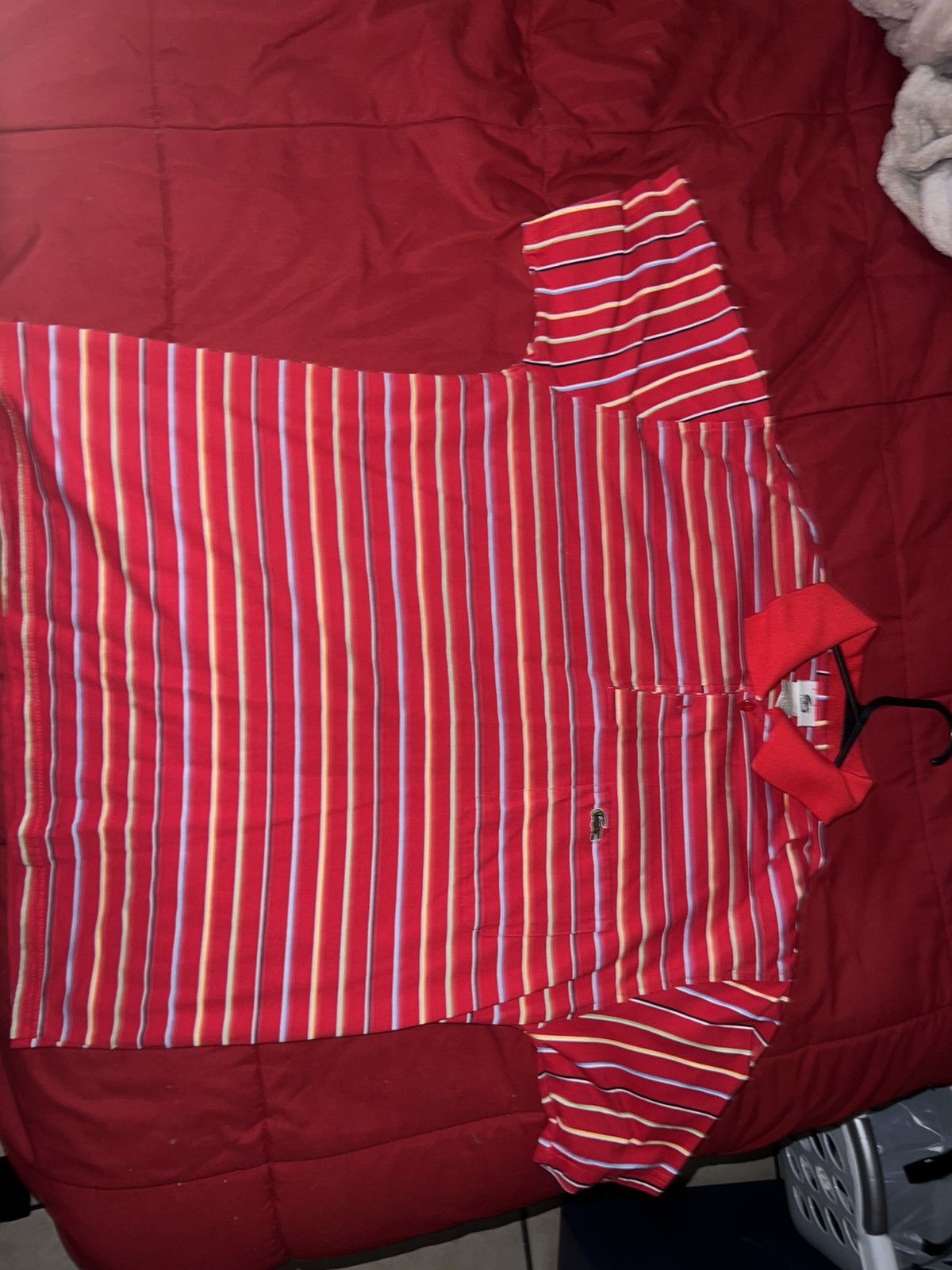 Lacoste Lacoste Button Shirt Size US L / EU 52-54 / 3 - 2 Thumbnail