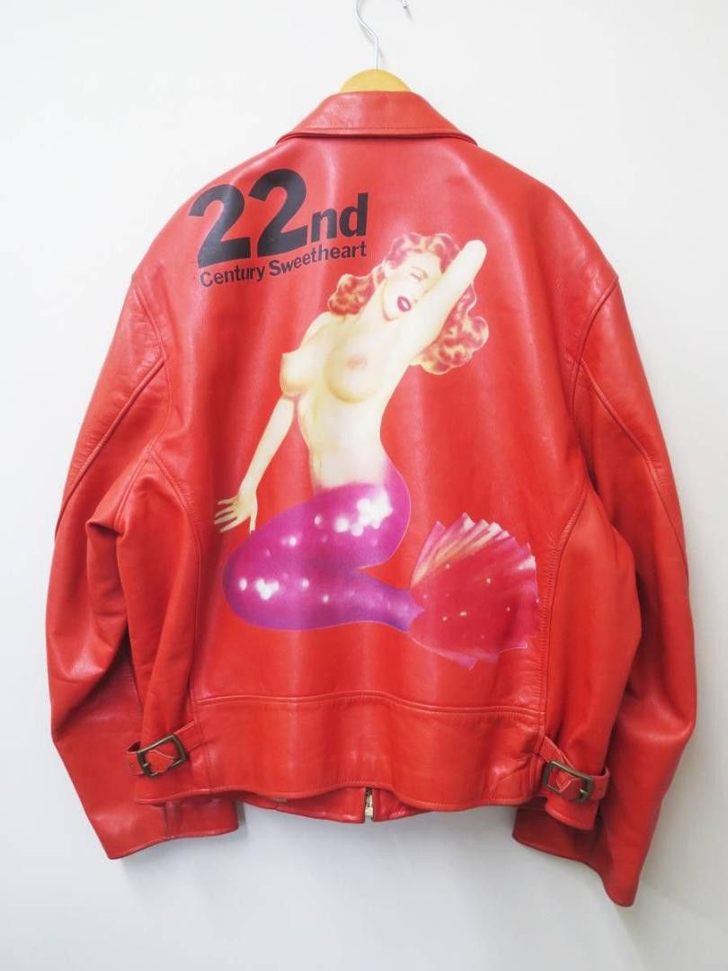 Yohji Yamamoto yohji yamamoto 6.1 the men 91 mermaid leather blouson M size Size US M / EU 48-50 / 2 - 2 Thumbnail