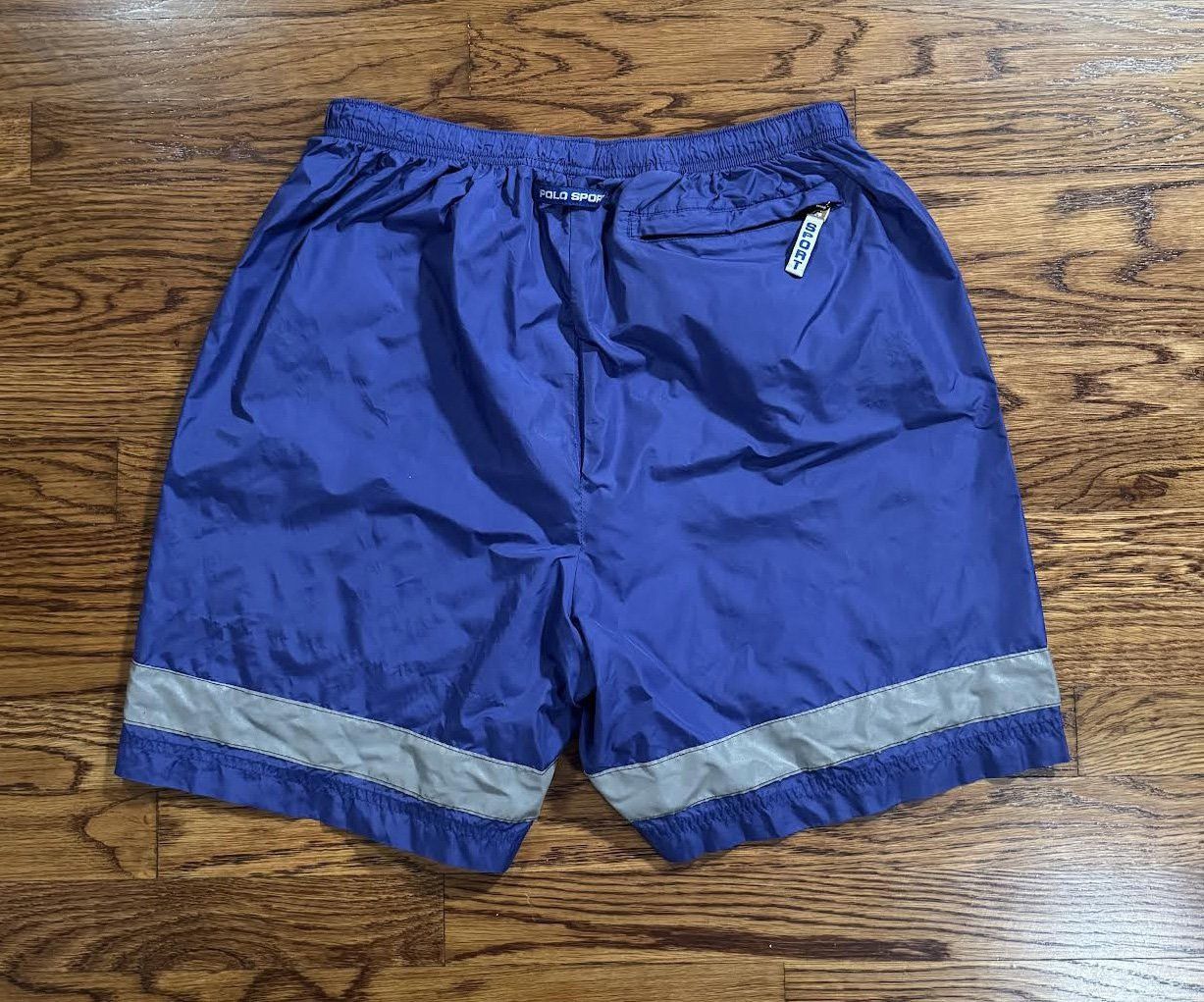 Polo Ralph Lauren Vintage Polo Sport RL Spell Out Reflective Shorts Size L Size US 36 / EU 52 - 2 Thumbnail