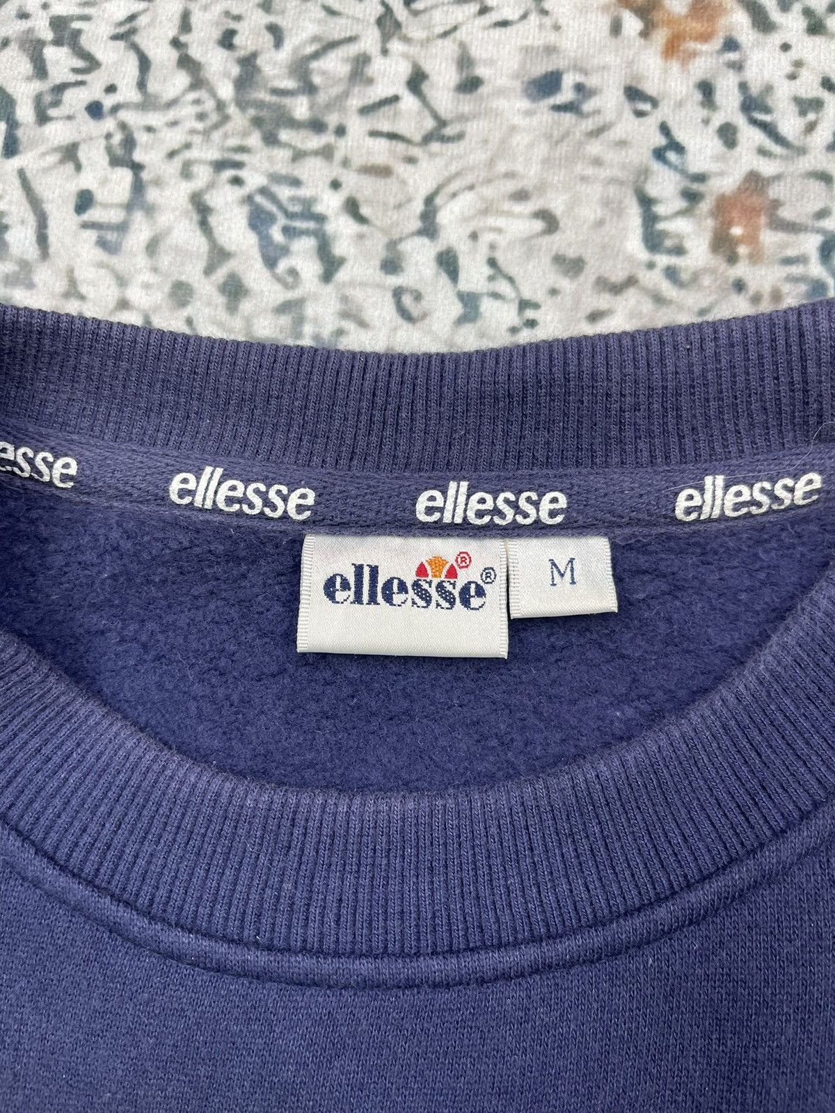 Ellesse Vintage Ellesse Big Spell Logo Sweatshirt Size US M / EU 48-50 / 2 - 8 Thumbnail